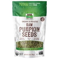 NOW Real Food Pumpkin Seeds, Raw, Organic & Unsalt...
️