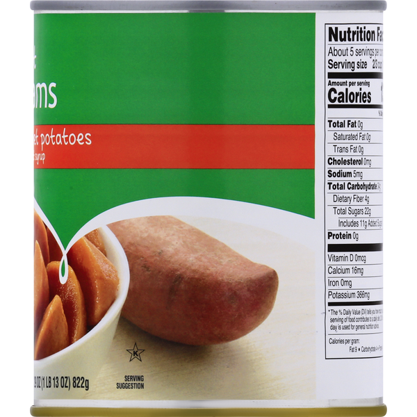 Food Club Yams, Cut