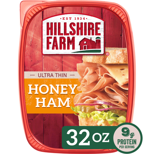 Hillshire Farm Ultra Thin Sliced Honey Ham Sandwich Meat, 32 oz