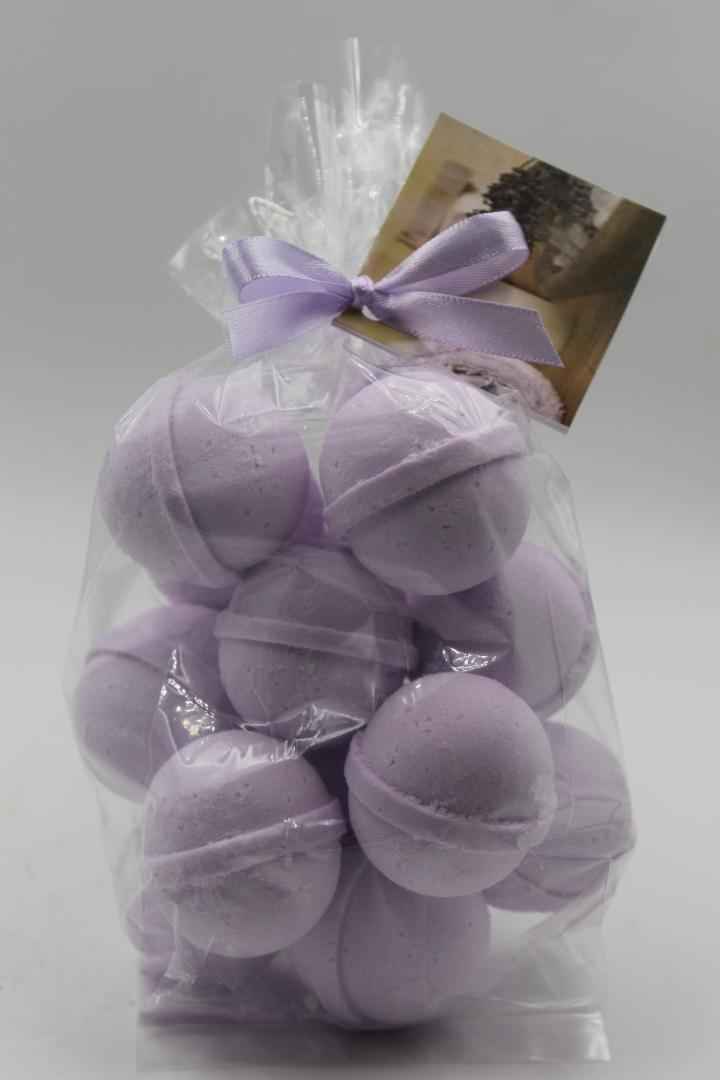 14 bath bombs (select from over 100 fragrances) our Little Bag of Balls (Fragrances A thru D)