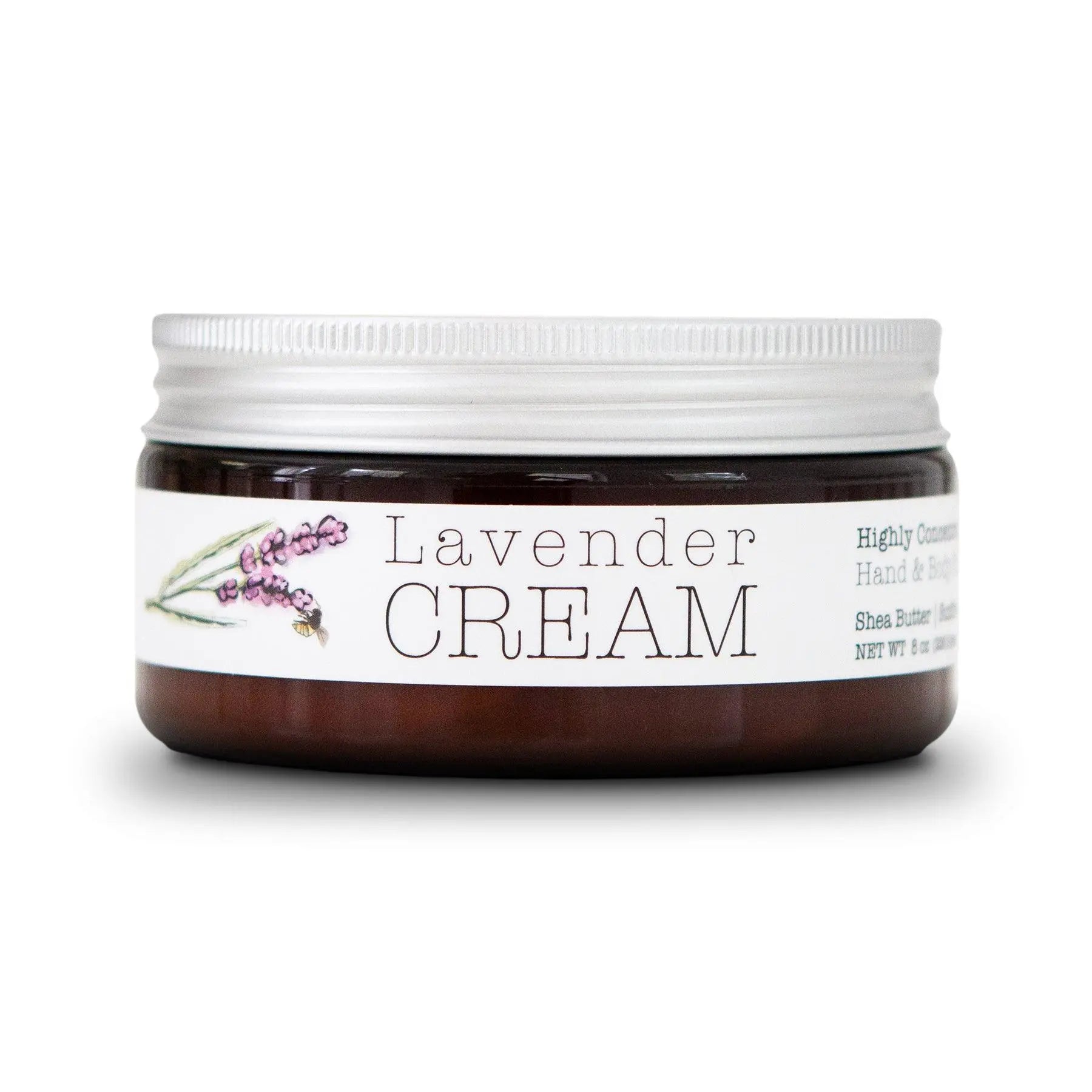 Lavender CREAM - Aromatherapy Hand & Body Cream -Lotion 8 oz or 16 oz by Lavender Life Company