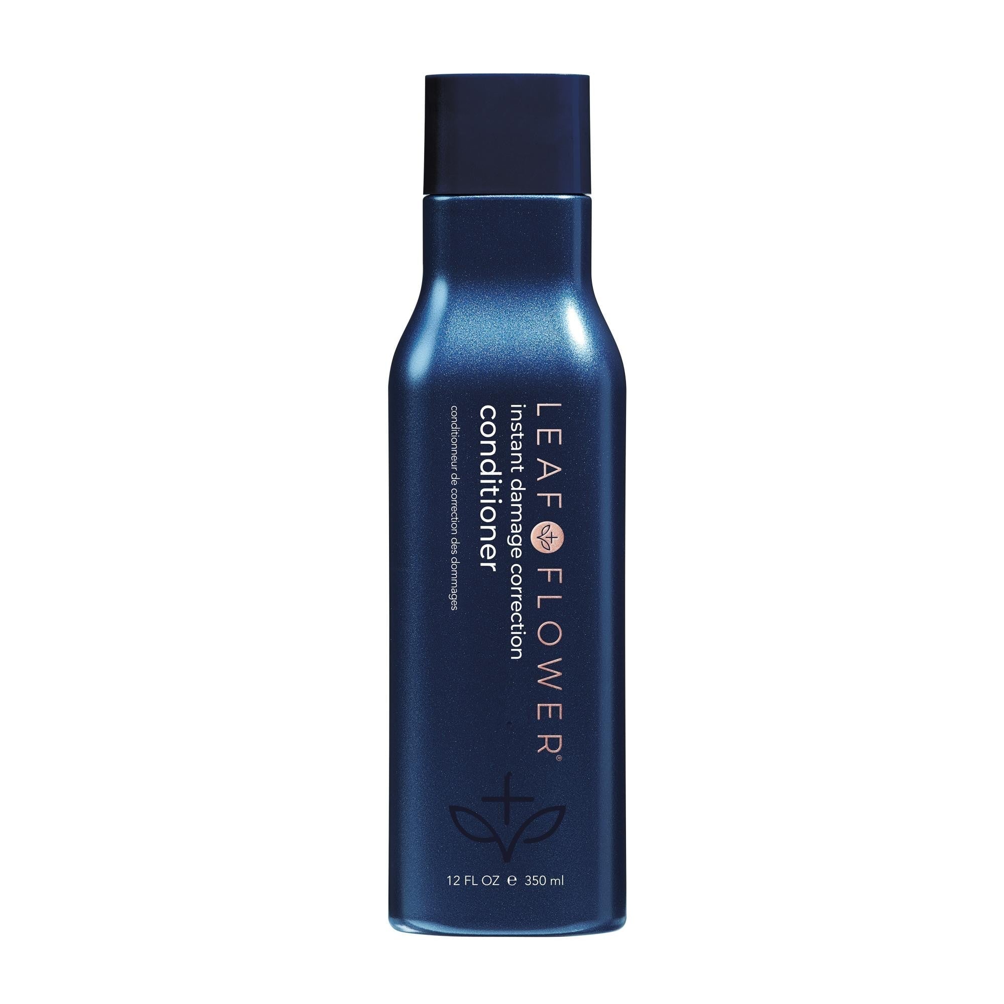 Leaf & Flower CBD Instant Damage Correction Conditioner, 12 oz
