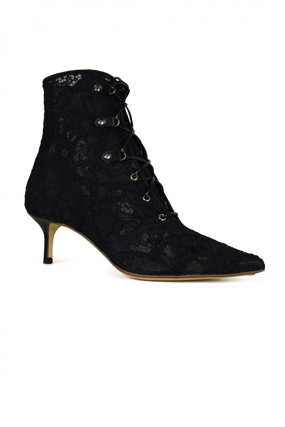 Francesco Russo Women Lace Boots
