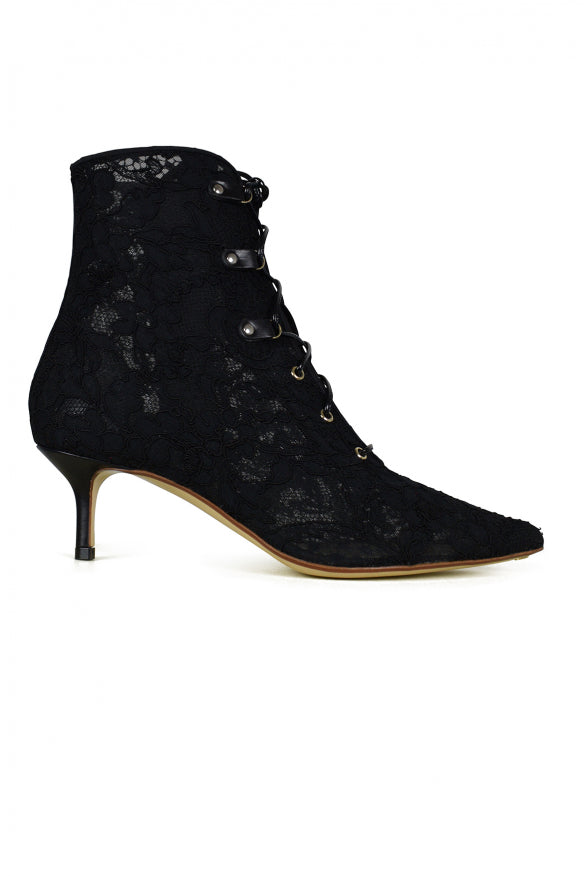 Francesco Russo Women Lace Boots