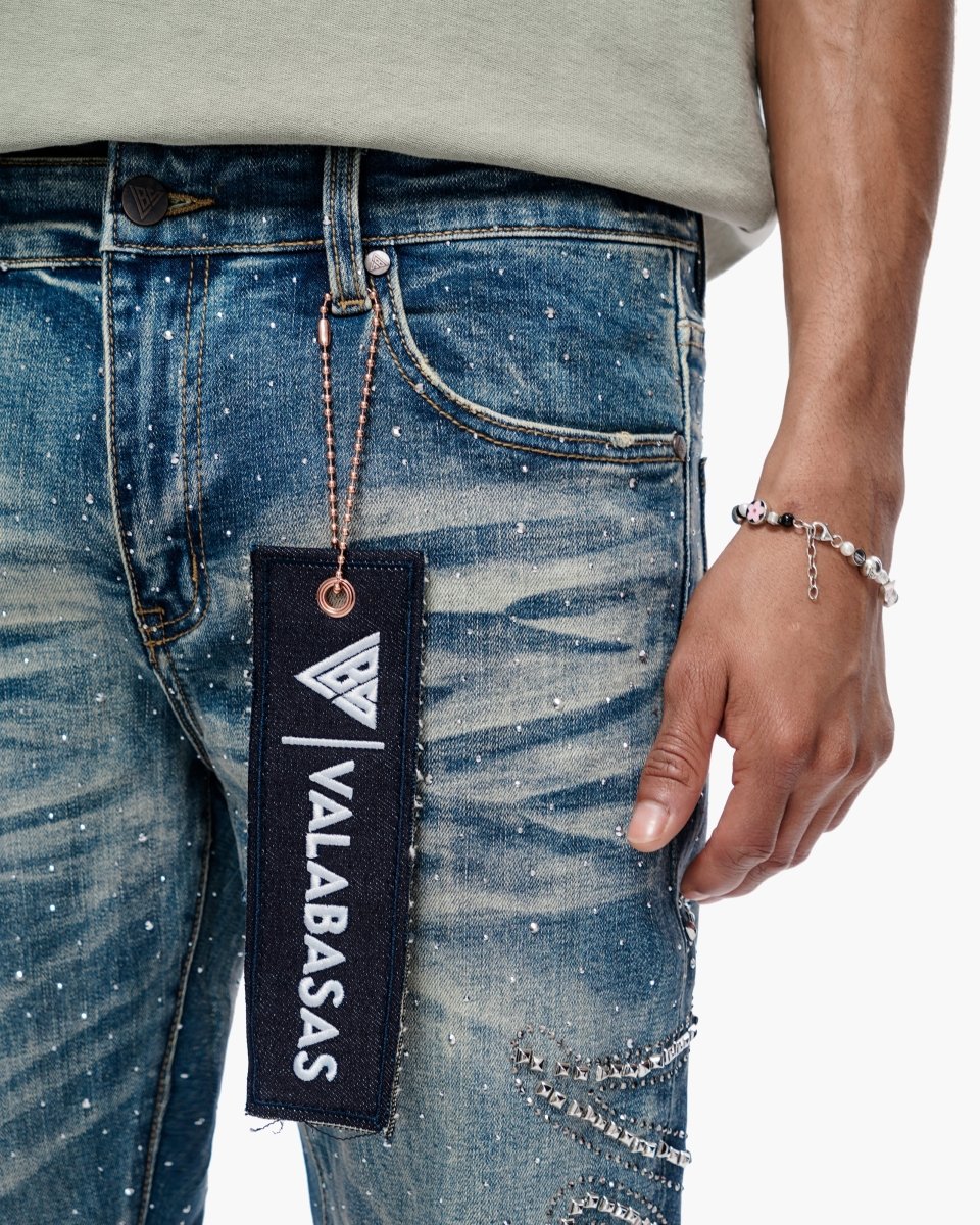 Valabasas Licium Jeans - Dark Blue by Denim Exchange
