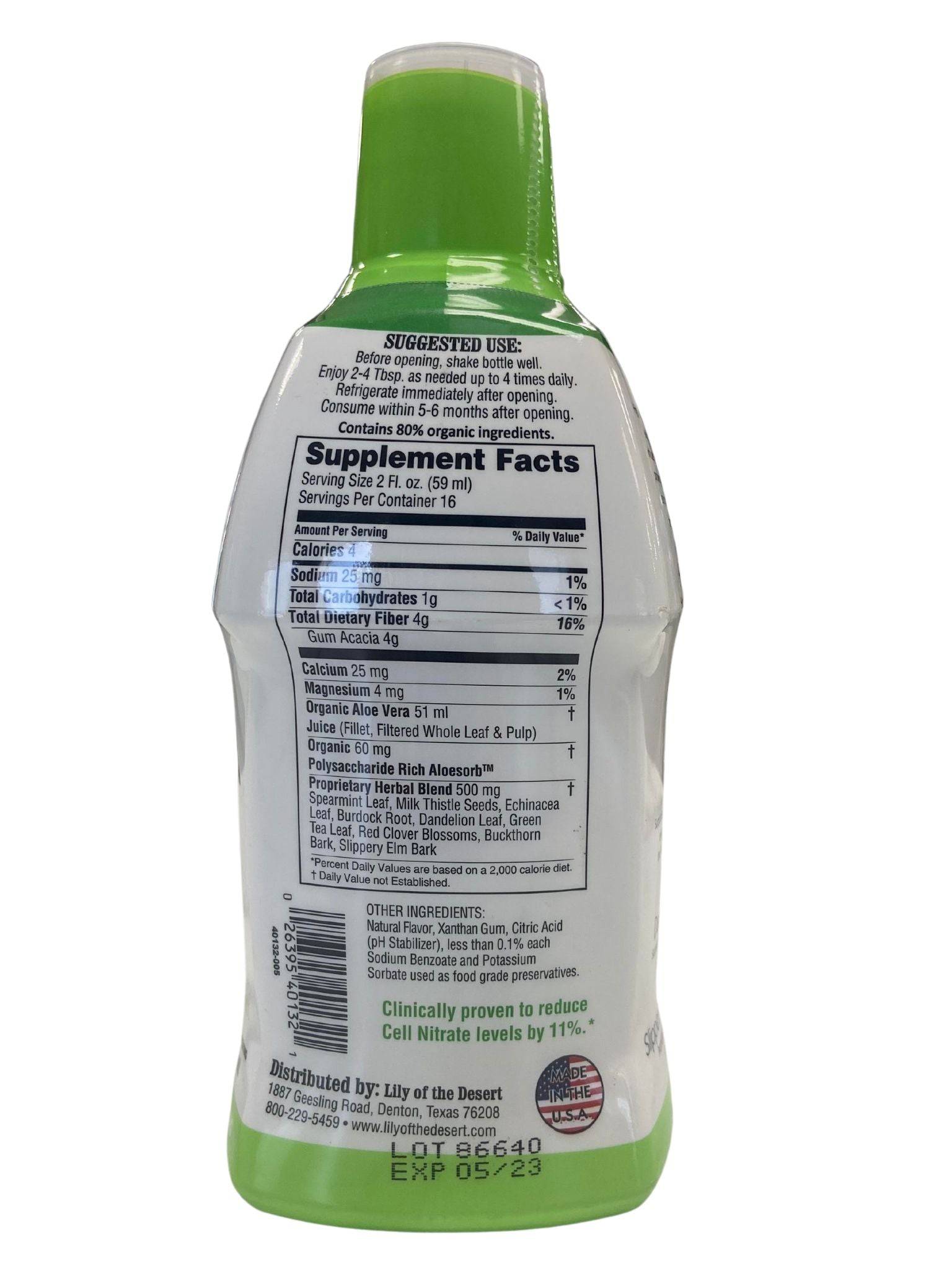 Detox Formula, Aloe Herbal by Country Life Natural Foods