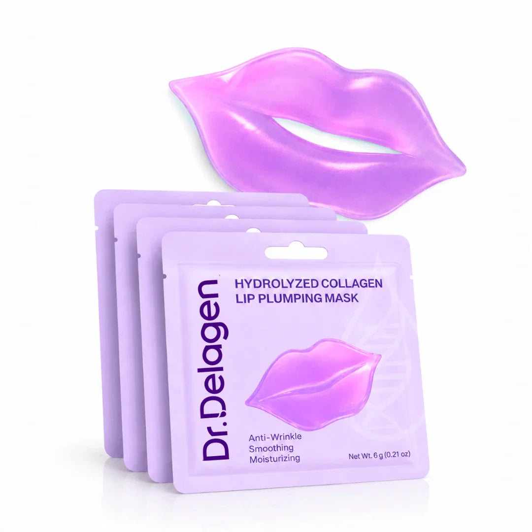 Plumping Lip Masks - Collagen, Hyaluronic Acid, Centella Asiatica - DestGlow