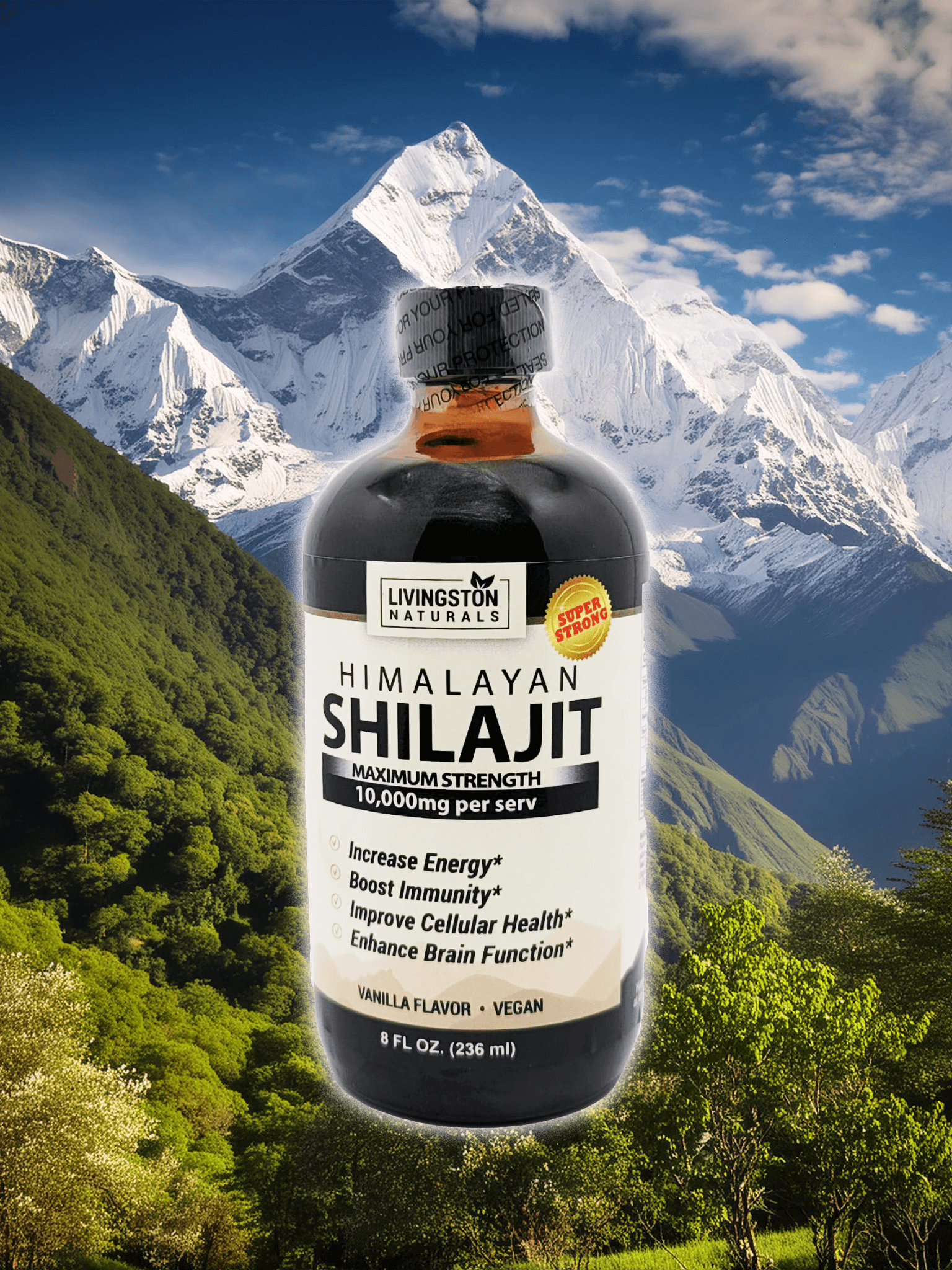 Liquid Himalayan Shilajit Maximum Strength