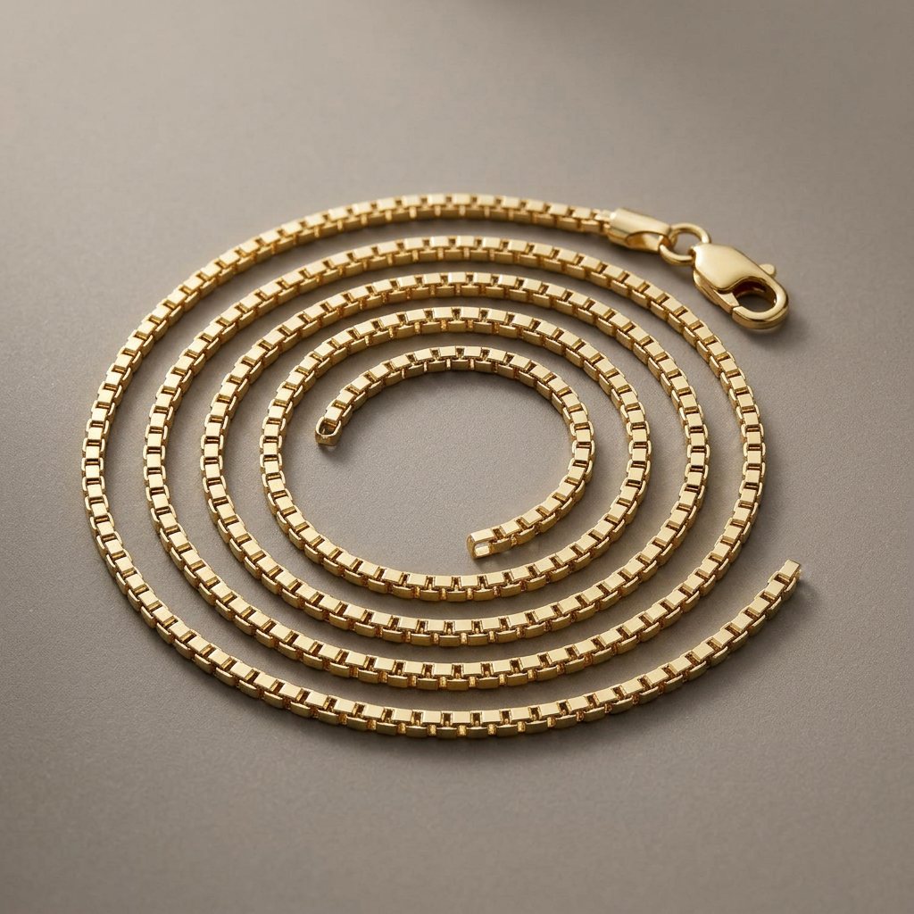 14k Yellow Gold Ice Chain 1.3mm DestGlow