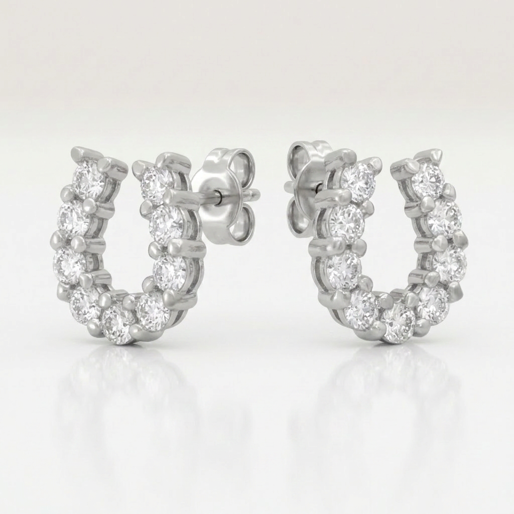 Lucky Horseshoe Earring Set DestGlow