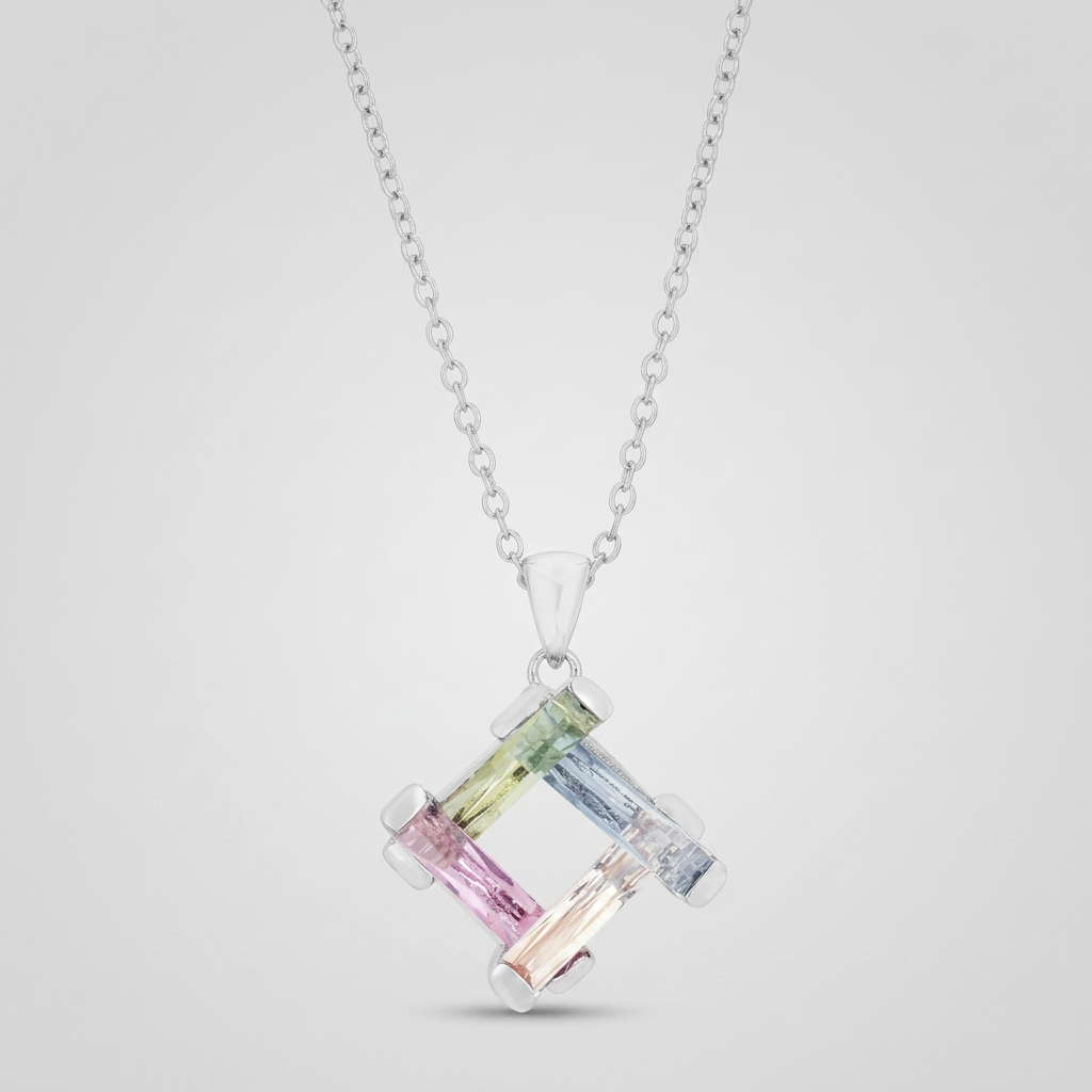 Avera Myra Necklace 10ct Multicolor Statement Piece