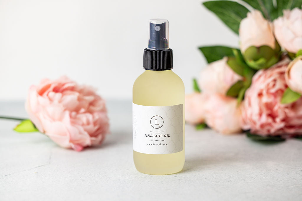 Aromatherapy Eucalyptus Massage Oil, Natural Relaxing Body Massage Oil by Lizush