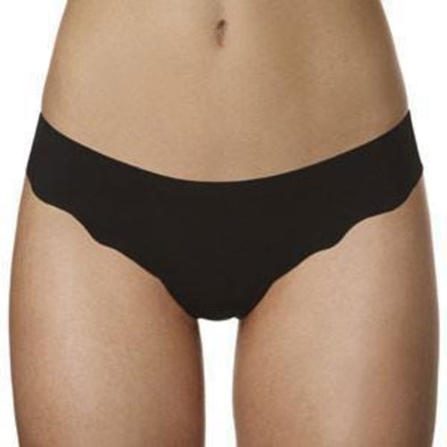 LZ No Limits Low Rise Laser Cut Thong - Seamless Invisible Panty