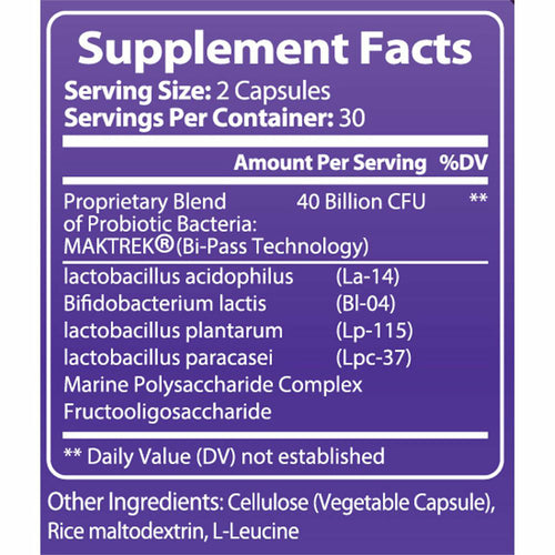 Luma Gut Plus Probiotics - Digestive Health Supplement for Men & Women