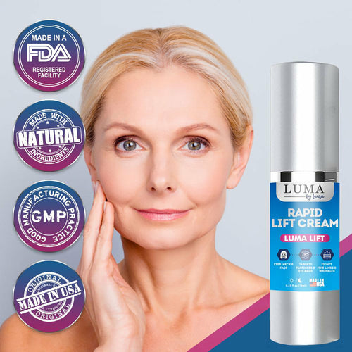 Rapid Eye Lift Cream for Wrinkles, Dark Circles and Crows Feet - .5oz