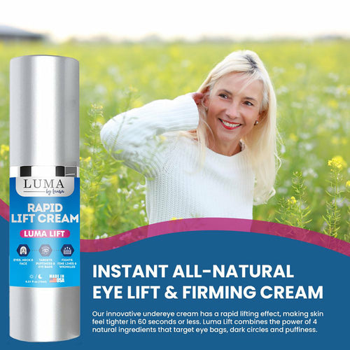 Rapid Eye Lift Cream for Wrinkles, Dark Circles and Crows Feet - .5oz