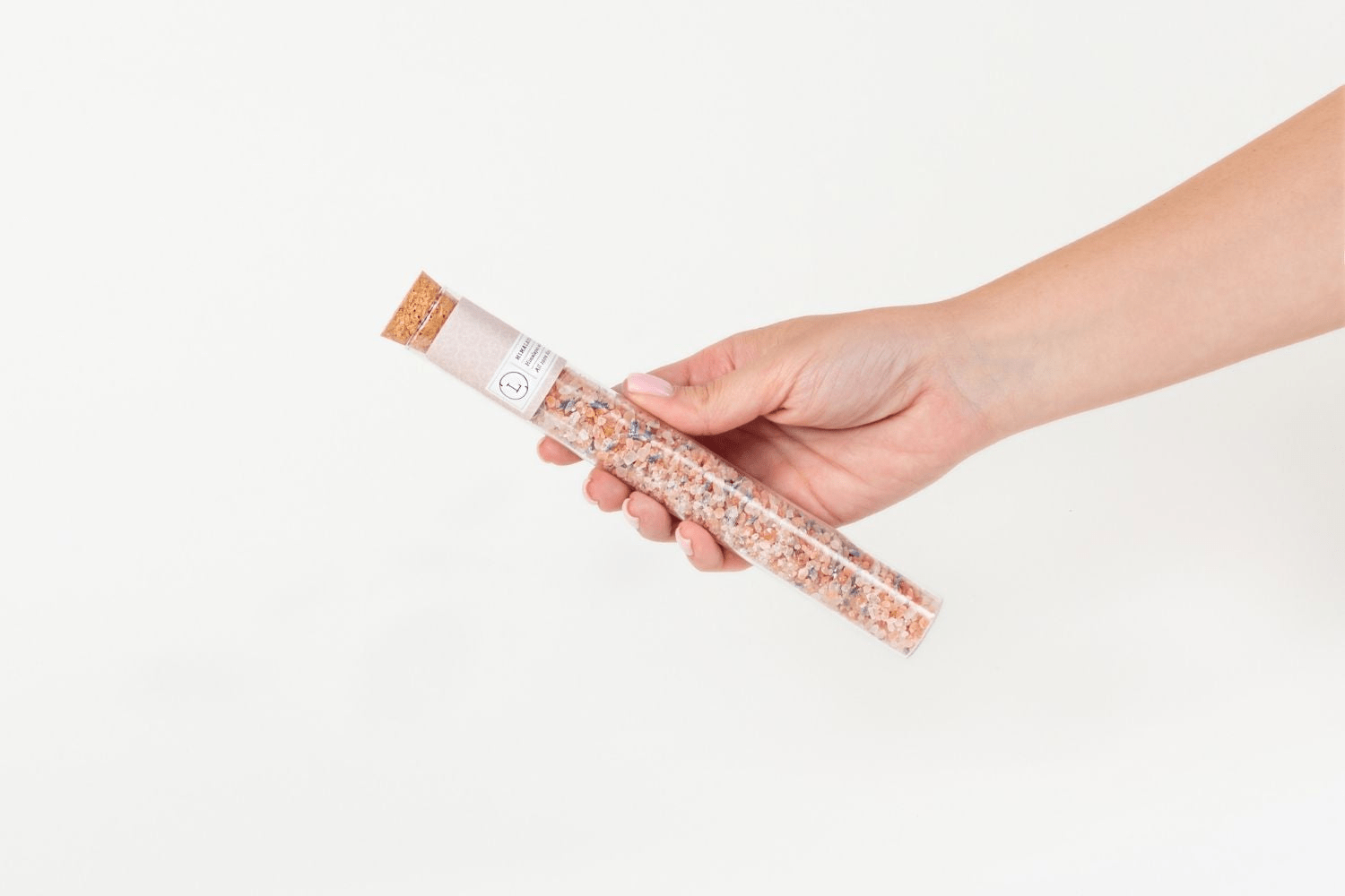 Luxurious Bath Salts Gift Set in 8 Reusable Glass Tubes by GNS Beauty & Personal Care