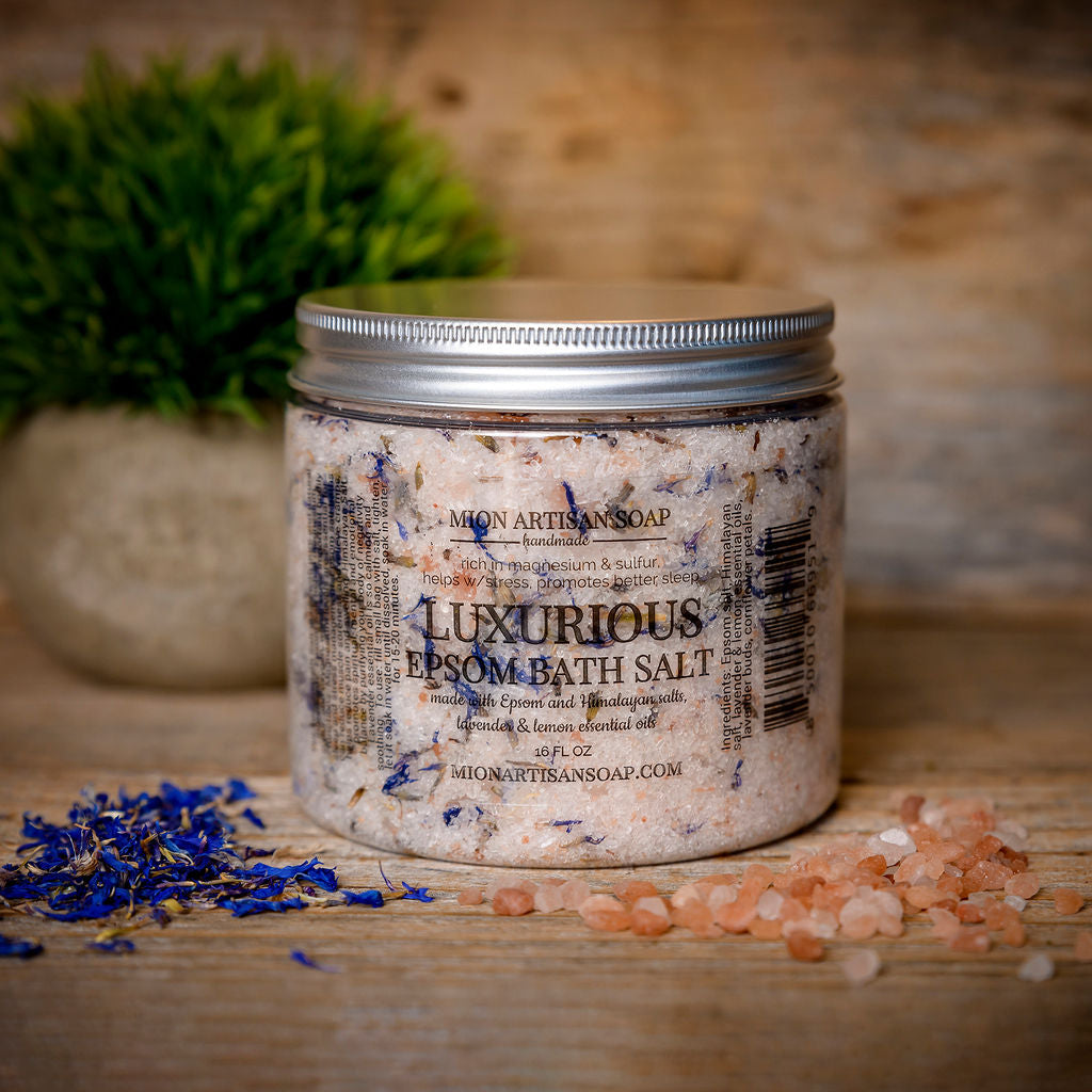 Luxurious Epsom Bath Salt | Relaxation and Rejuvenation by MION Artisan Soap Co.