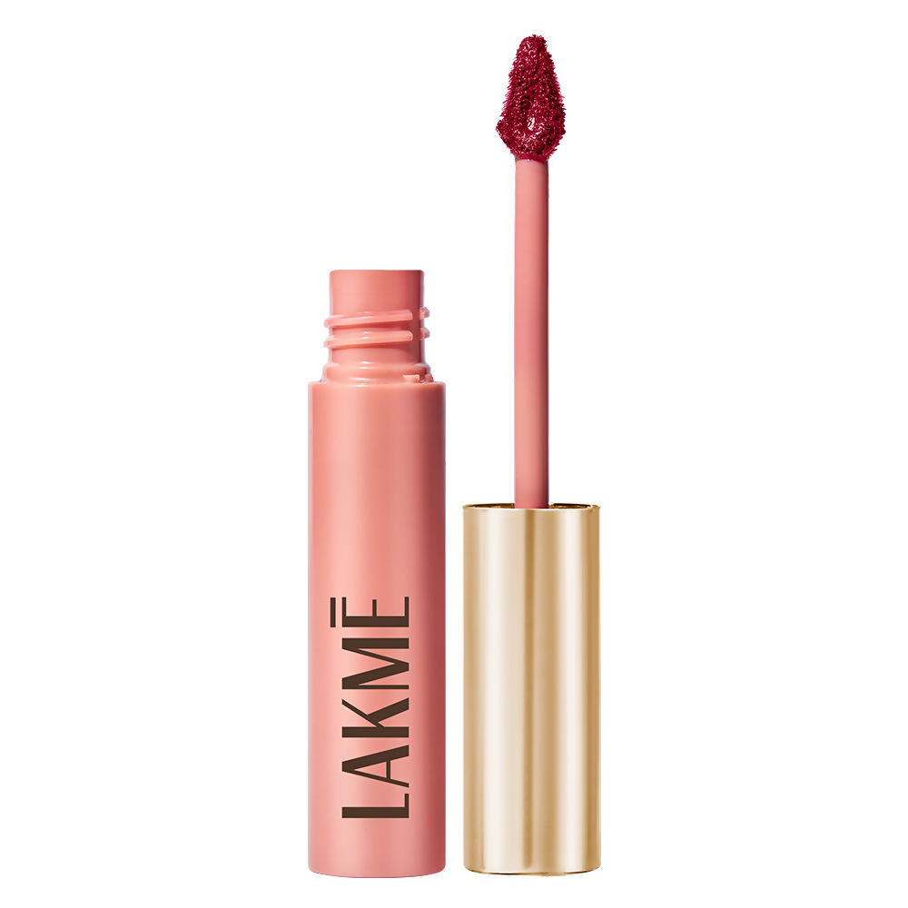 Lakme Double Duty Lip & Cheek Mousse Matte Lipstick - Rosy Plum