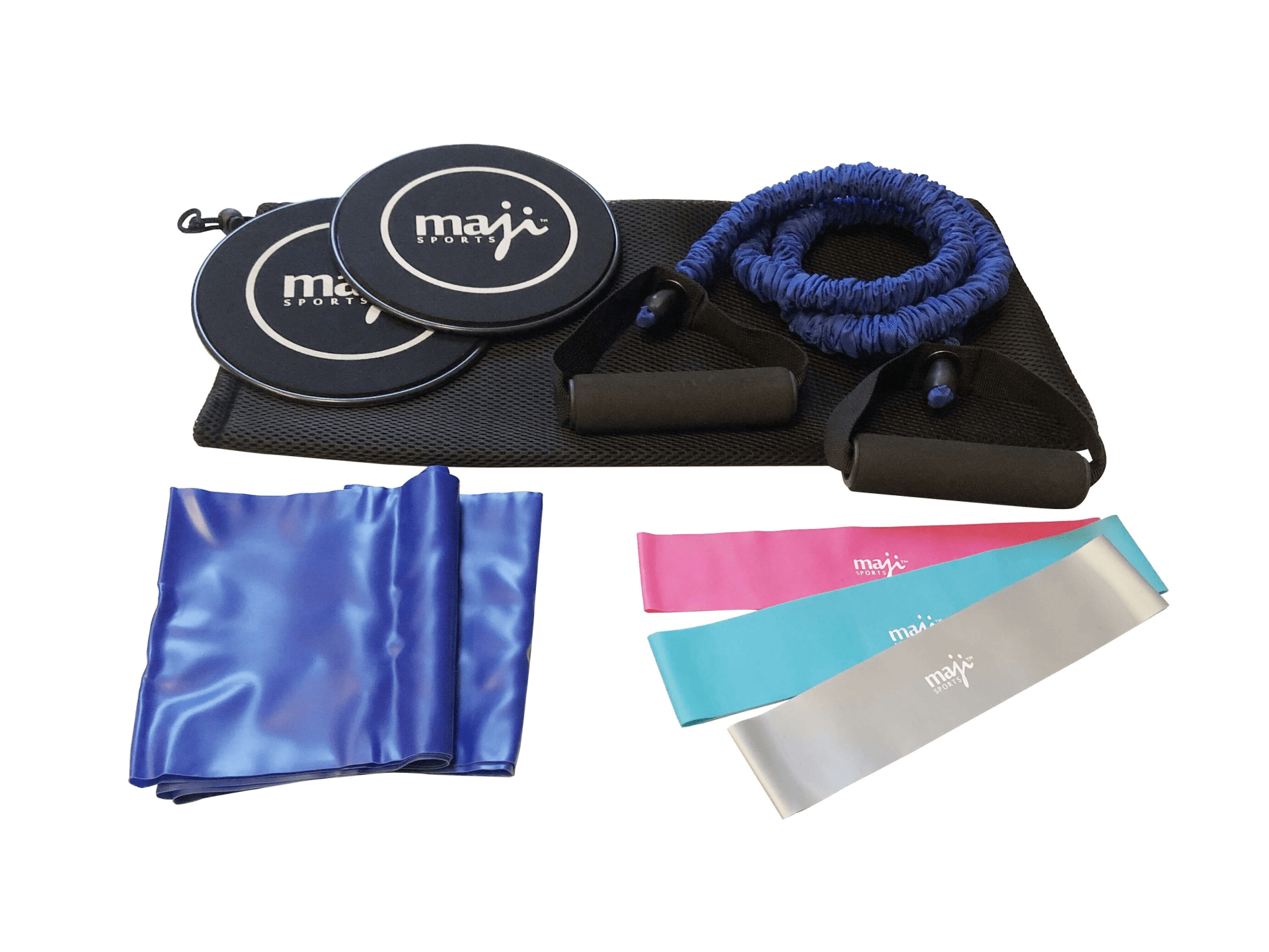 Maji Sports Resistance & Core Fitness Training Bundle – Strengthen, Tone & Improve Mobility - DestGlow