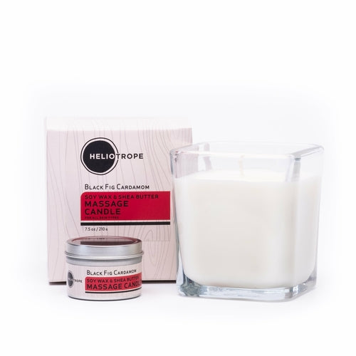 Soy Wax & Shea Butter Massage Candles - Natural Aromatherapy Candle Melts into Moisturizer