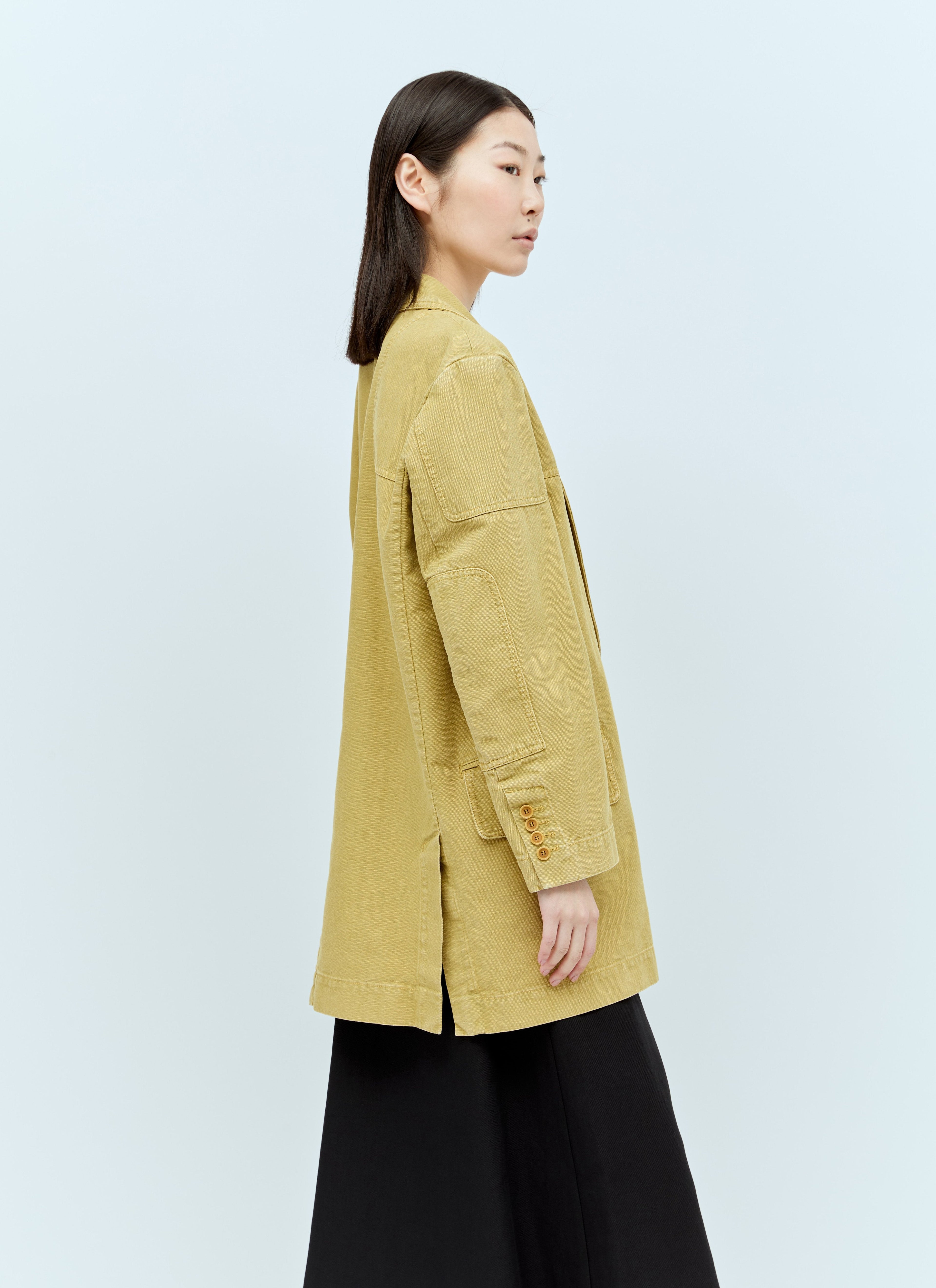 Max Mara Women Oversized Canvas Blazer by Luosophy
