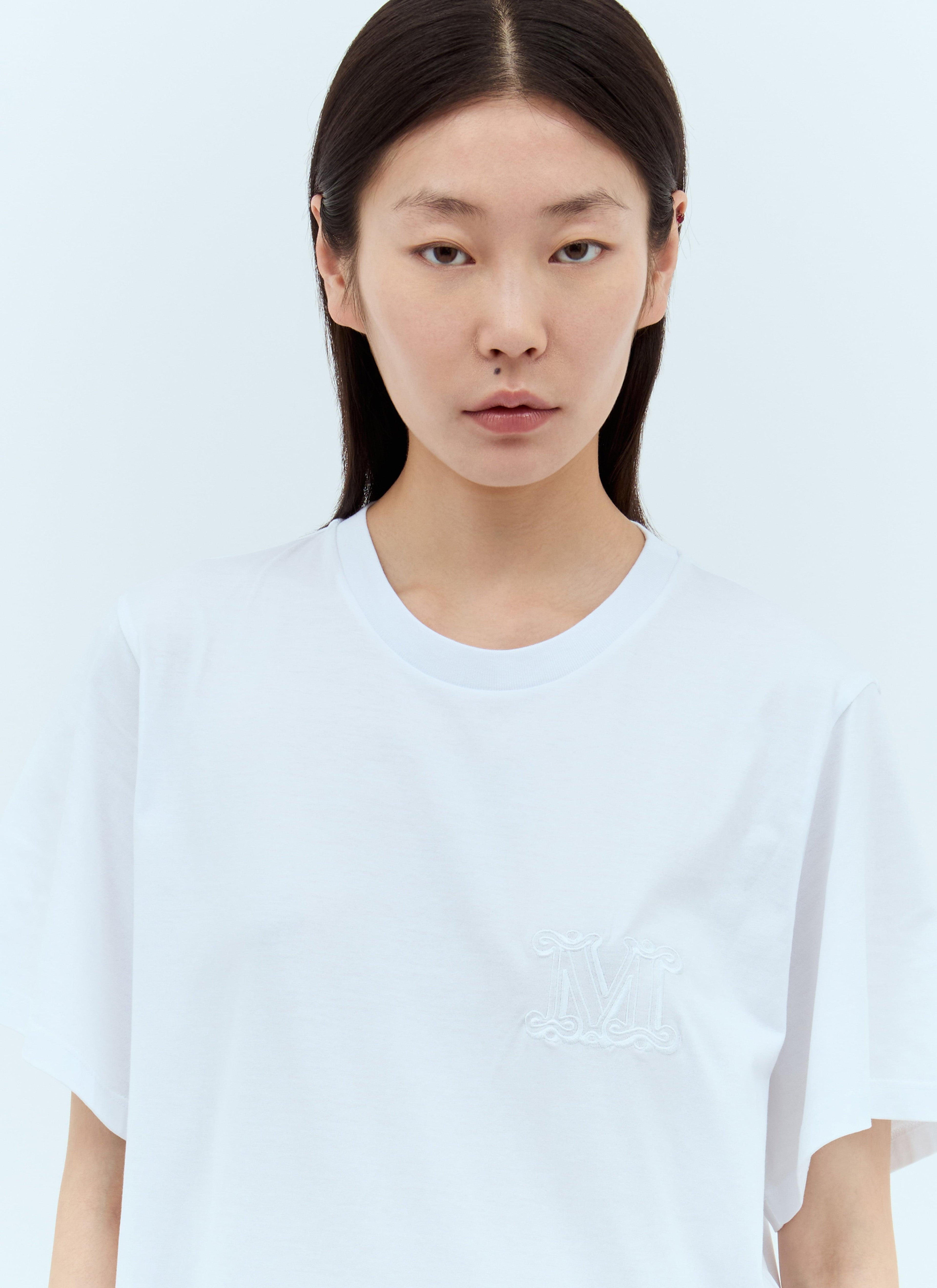 Max Mara Women Logo Embroidery T-Shirt DestGlow