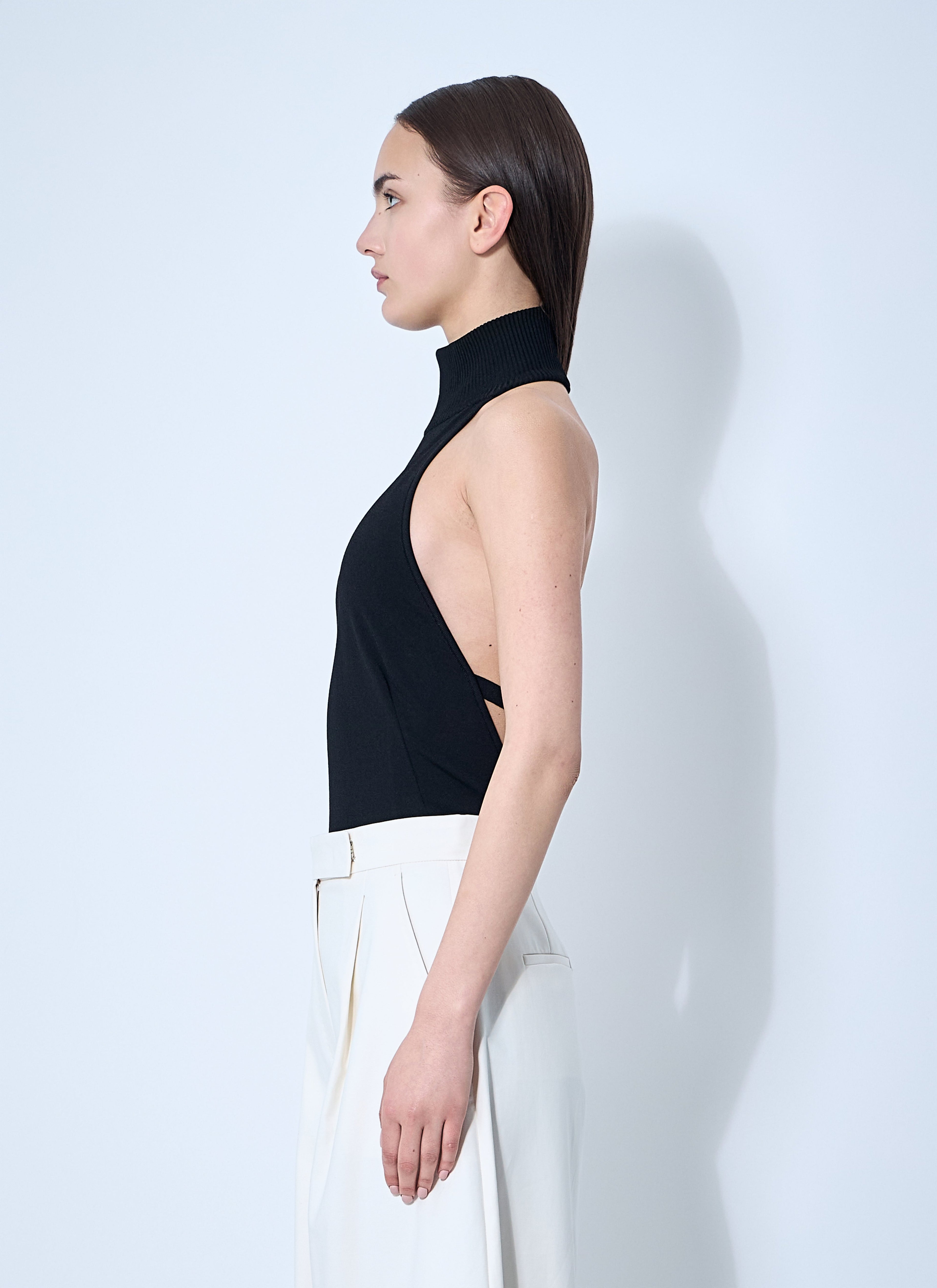 Max Mara Women Knit Halterneck Top by Luosophy