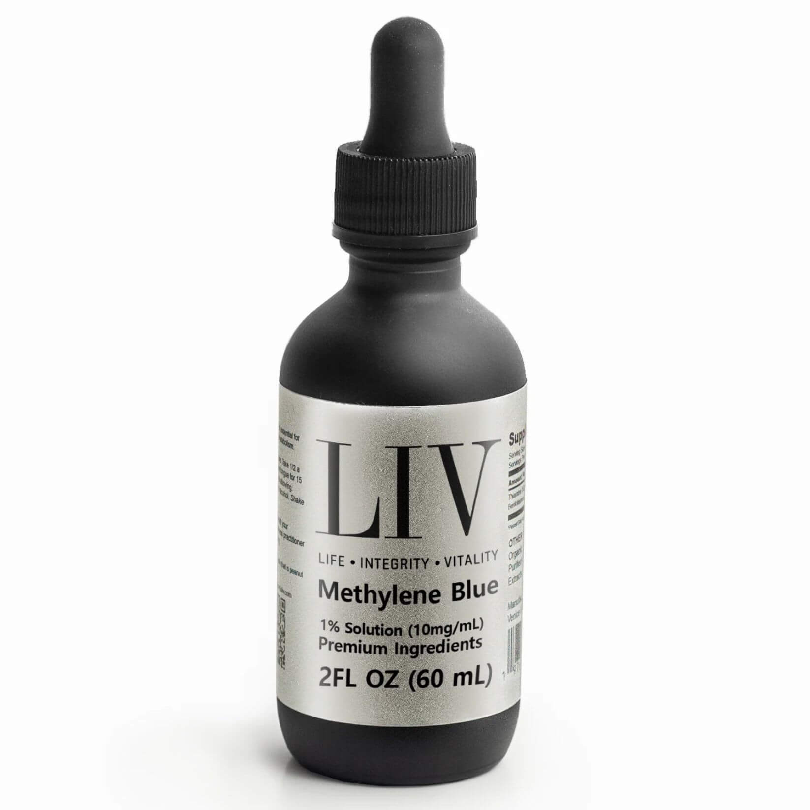 Methylene Blue 1% - USP (Pharmaceutical) Grade - 60ml by LIV