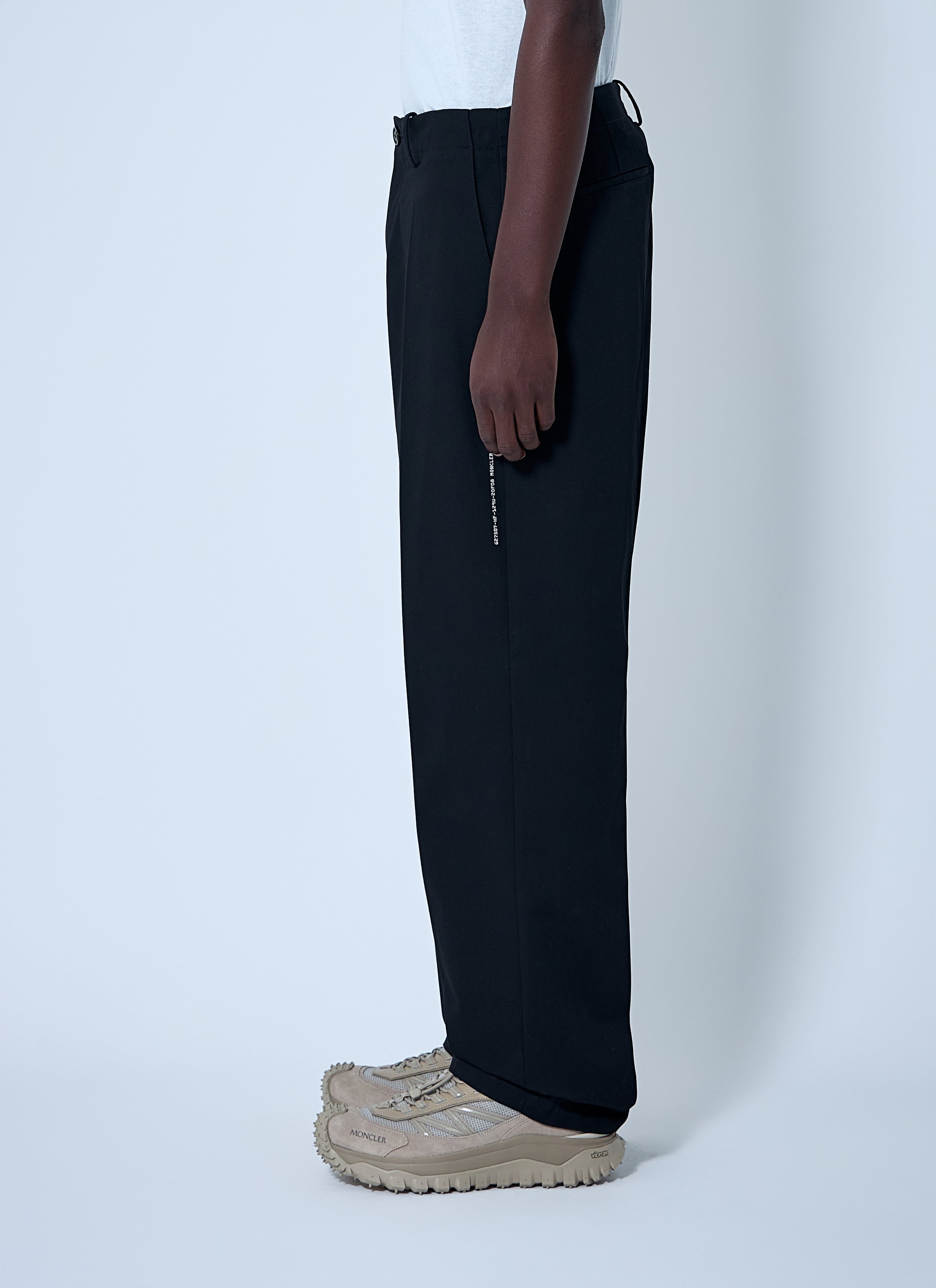 Moncler X Frgmt Hiroshi Fujiwara Men Logo Print Pants by Luosophy