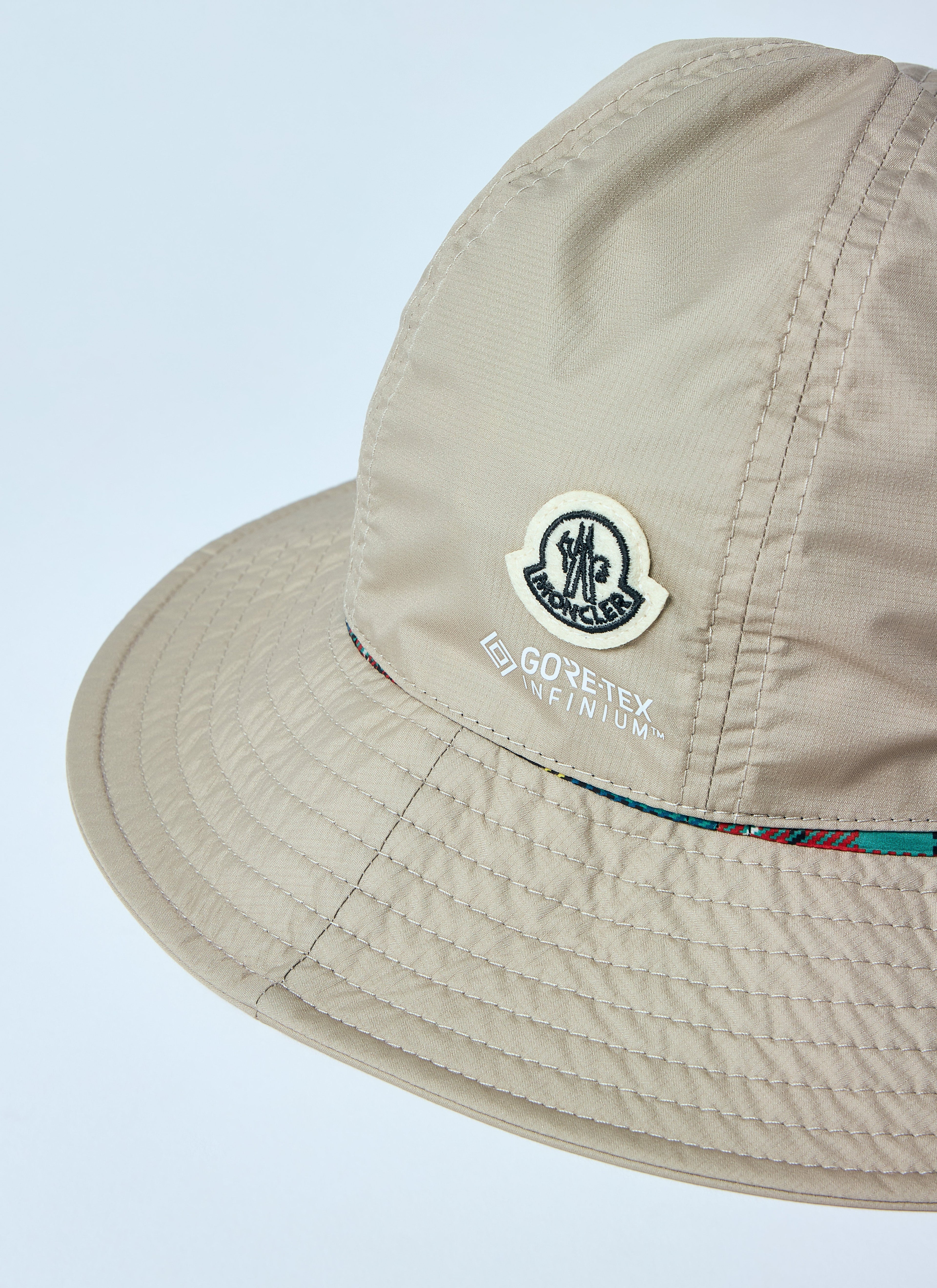 Moncler X Frgmt Hiroshi Fujiwara Men Logo Motif Bucket Hat by Luosophy