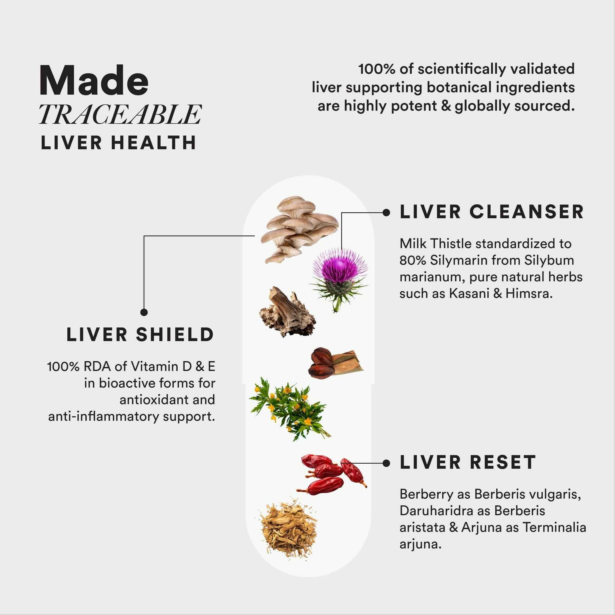 Wellbeing Nutrition Slow Liver Detox Capsules