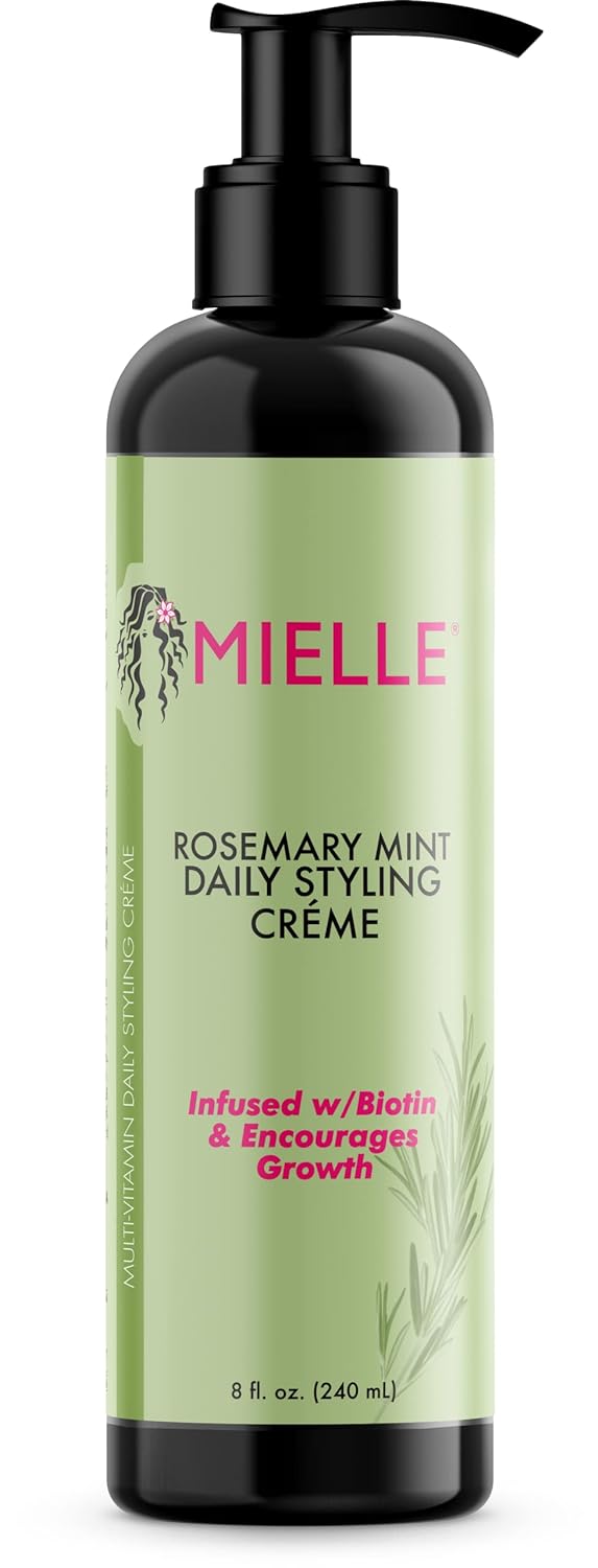 Mielle Rosemary Mint Multi-Vitamin Daily Styling Creme, 8 oz