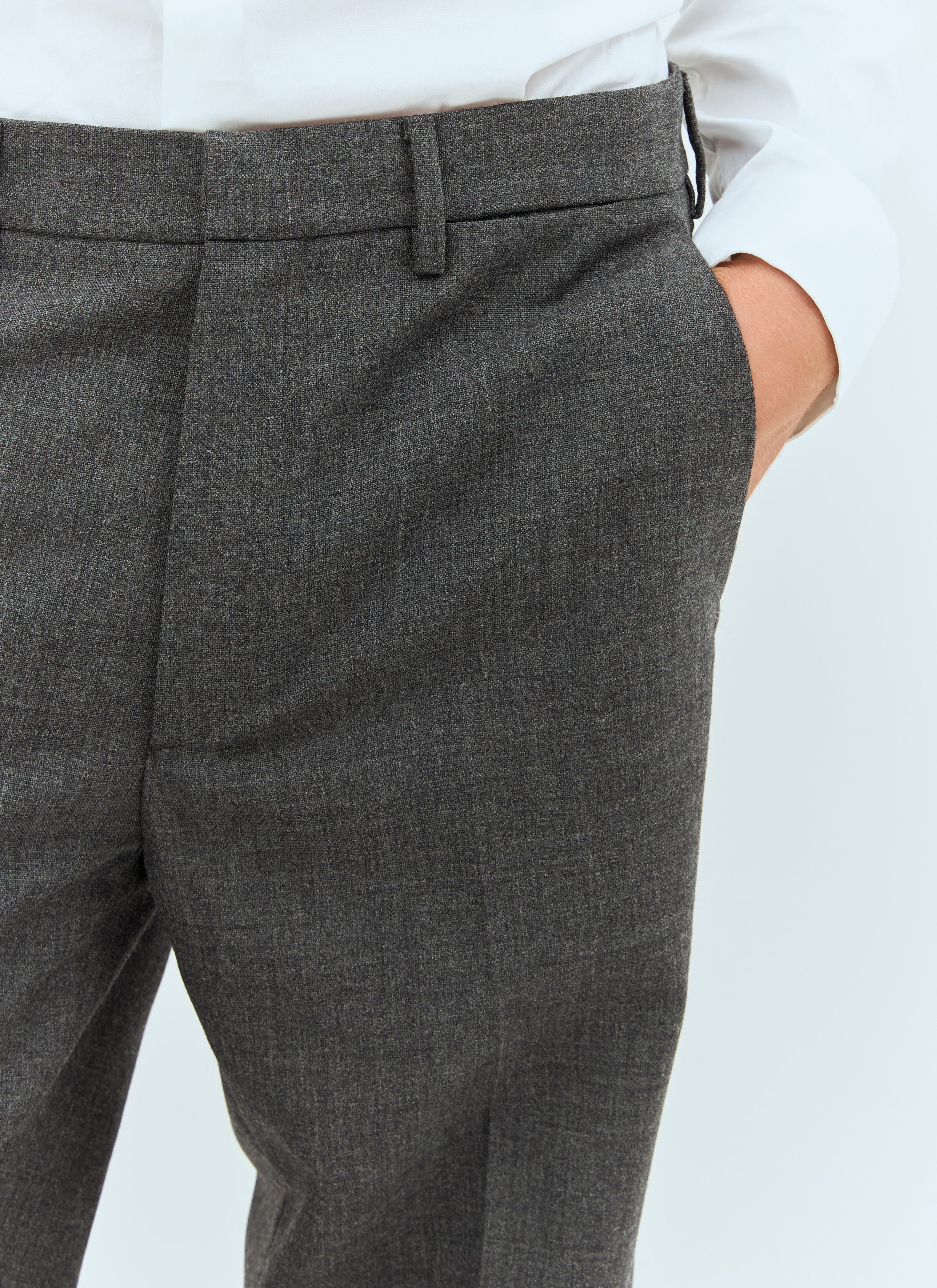 Miu Miu Men Marled Wool Pants by Luosophy