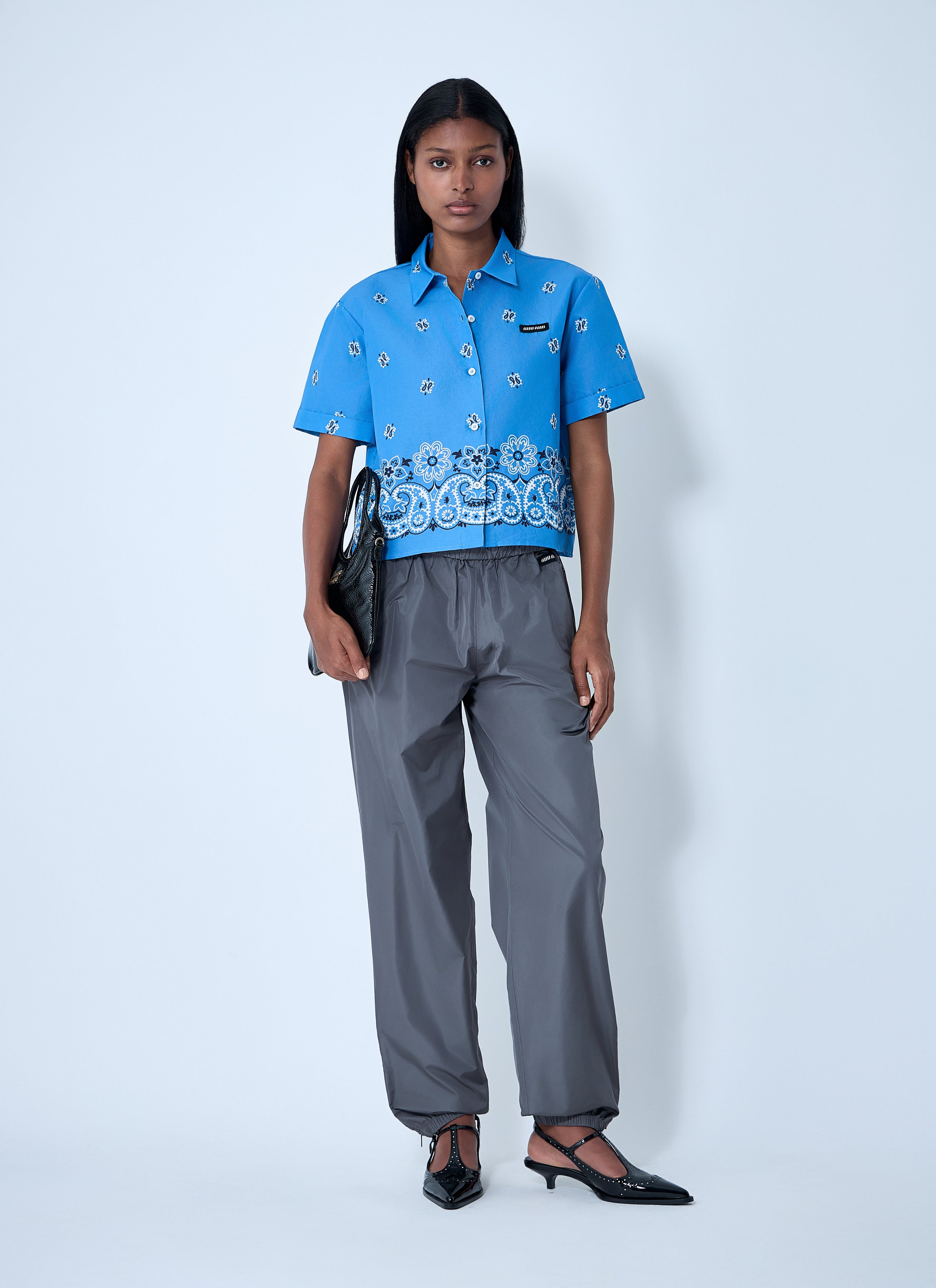 Miu Miu Women Bandana Shirt by Luosophy