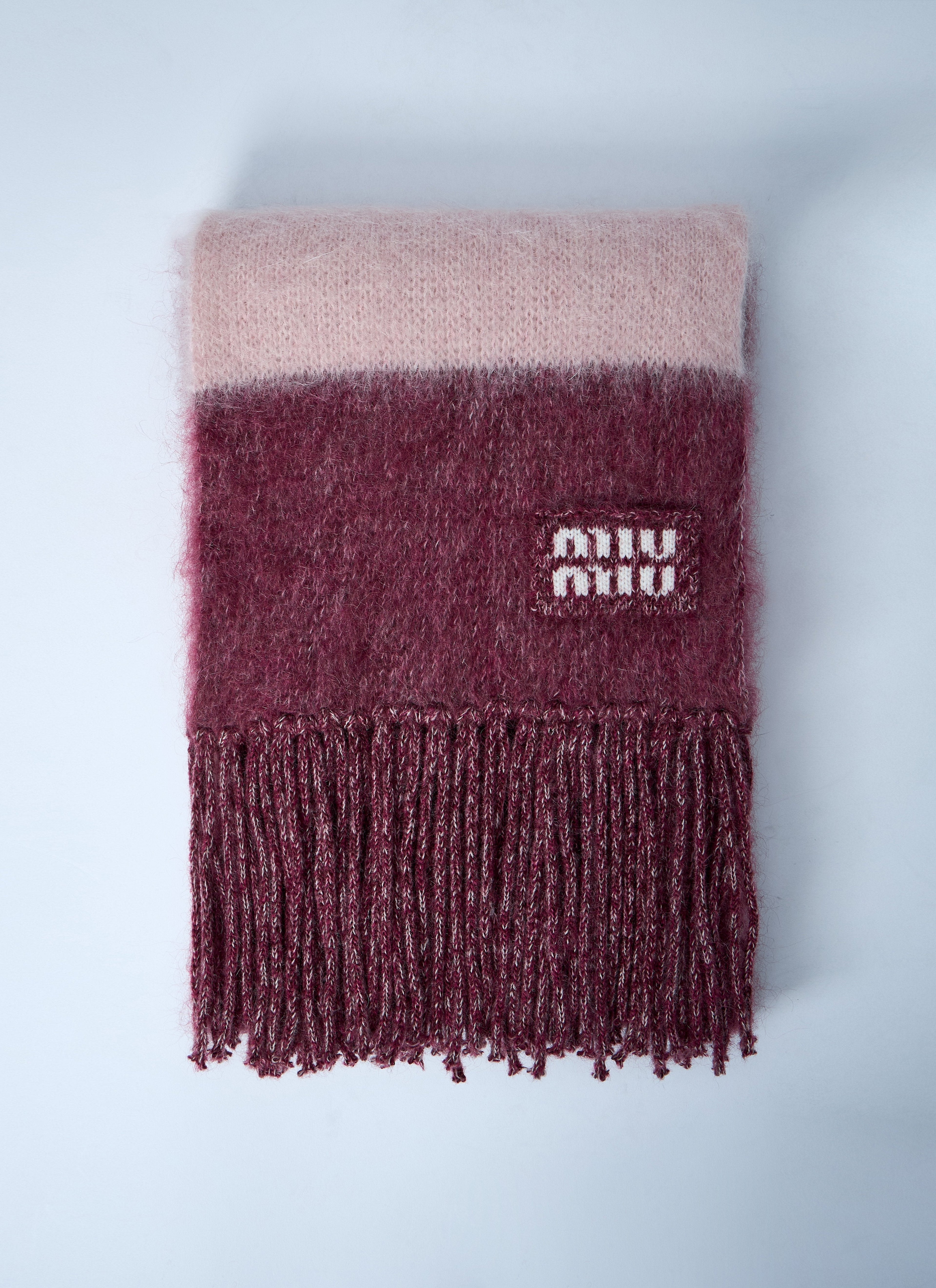 Miu Miu Women Logo Motif Scarf by Luosophy