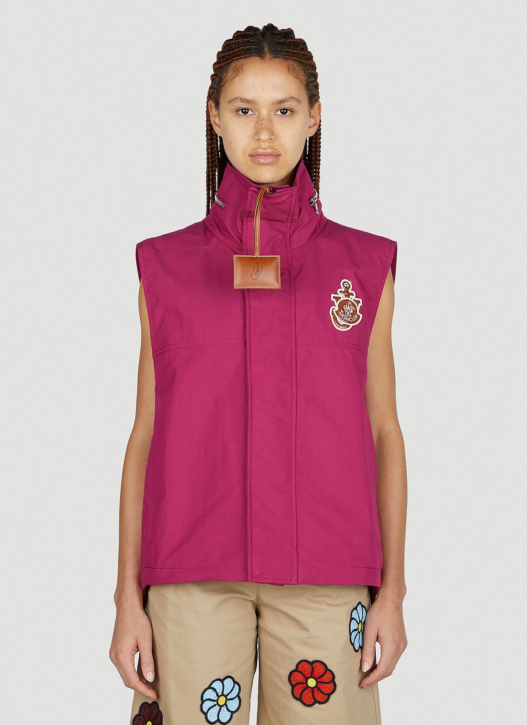 1 Moncler Jw Anderson Women Tryfan Gilet Jacket by Luosophy