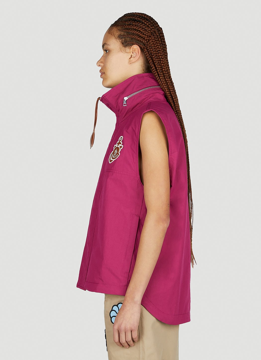 1 Moncler Jw Anderson Women Tryfan Gilet Jacket by Luosophy
