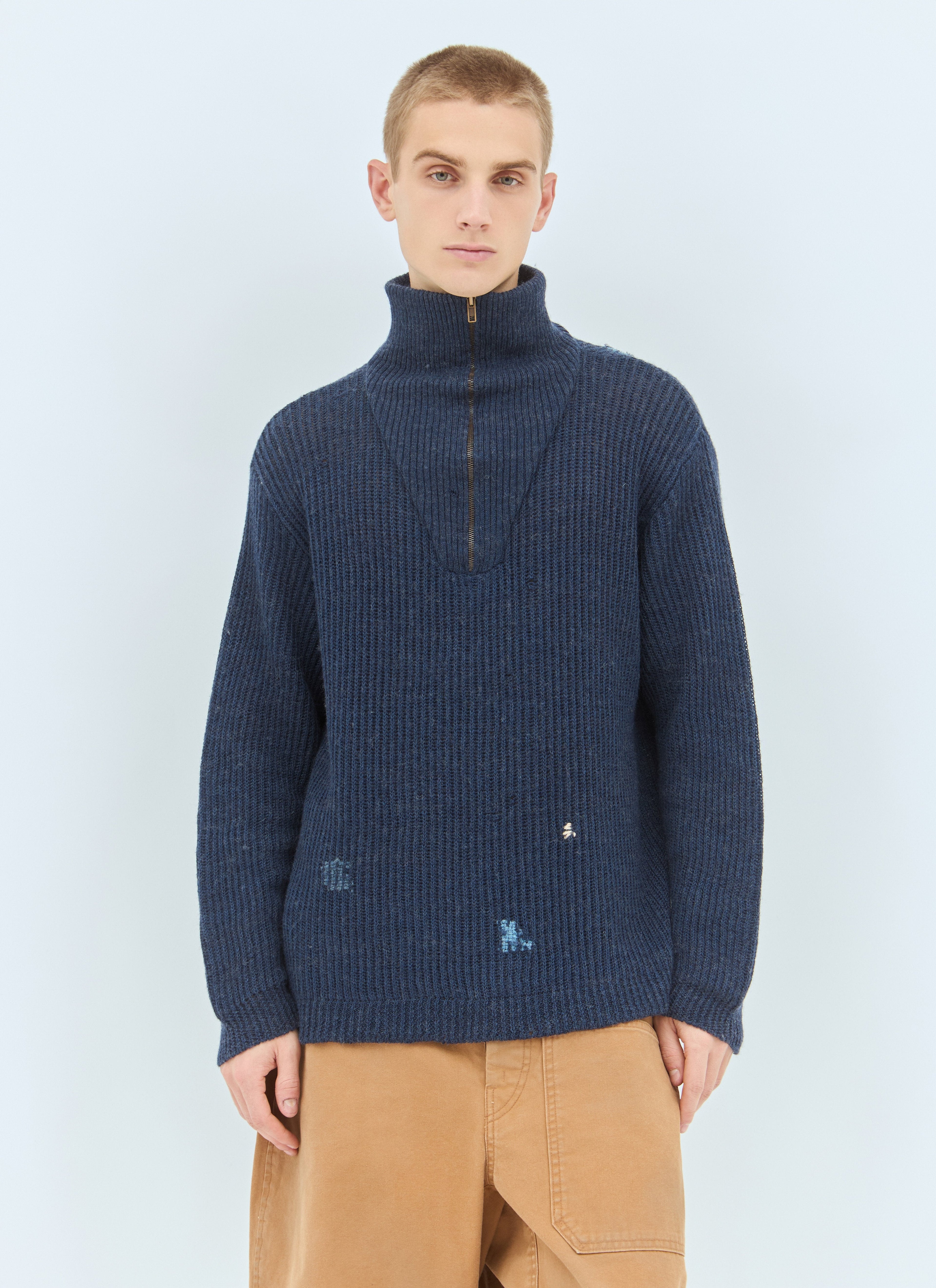 Maison Margiela Men Summer Shetland Knit Sweater by Luosophy