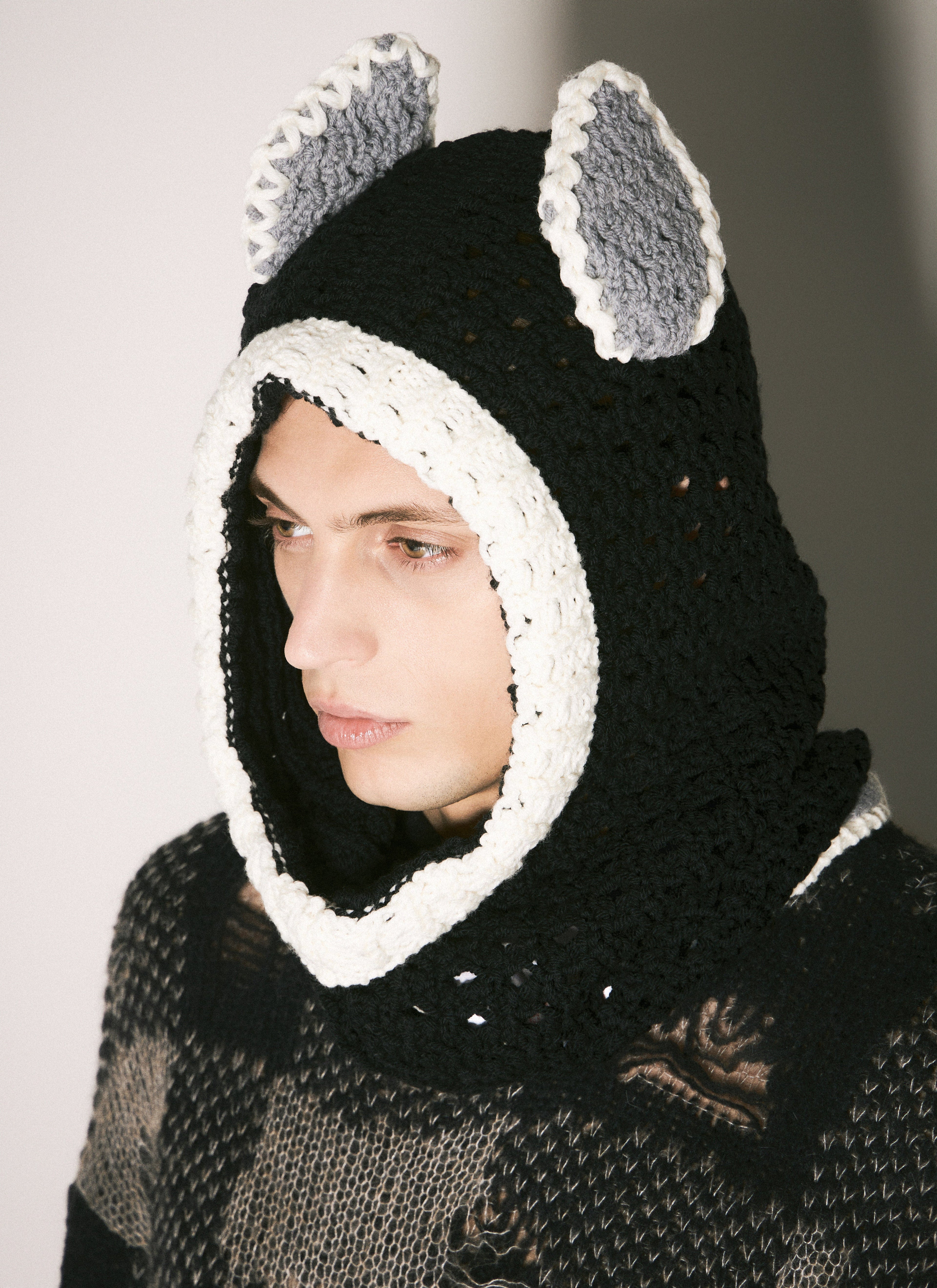 Marni Men Donkey Puppet Balaclava by Luosophy