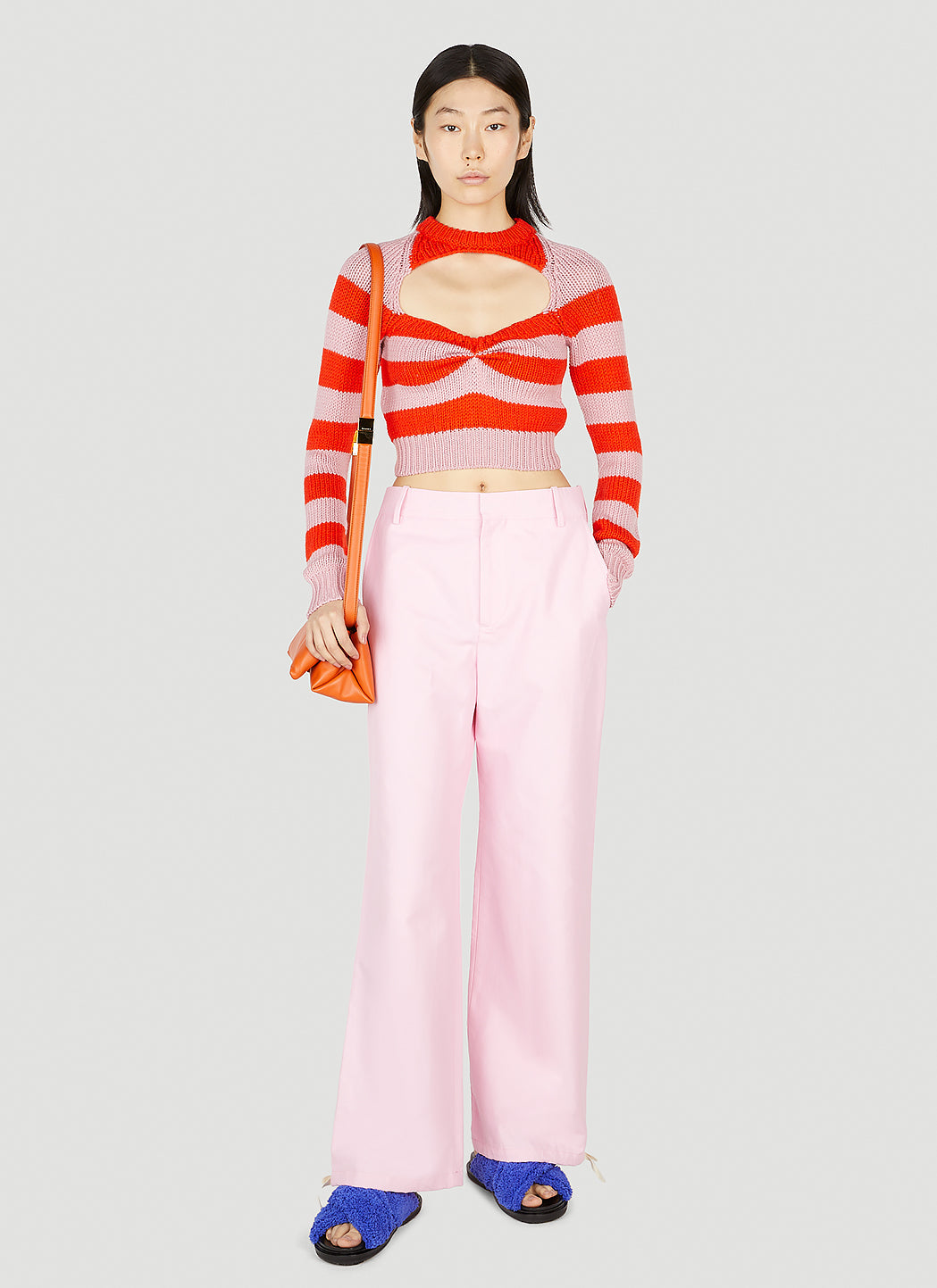 Marni Women Straight Leg Drawstring Pants by Luosophy