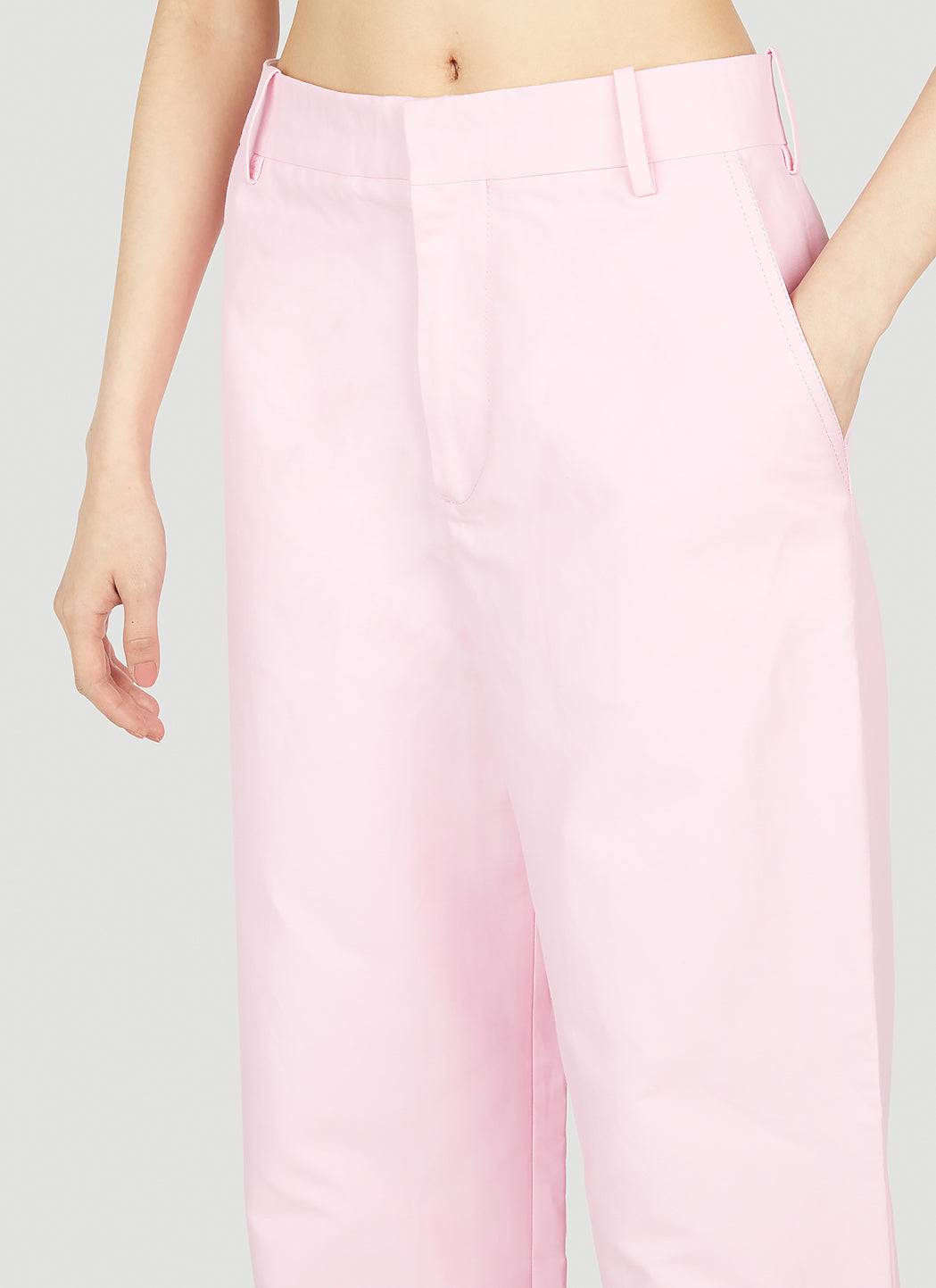 Marni Women Straight Leg Drawstring Pants by Luosophy