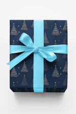 Night Christmas Trees