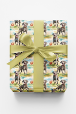 Weimaraner Chase Time