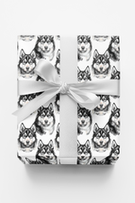 Snow Trails & Husky Tails