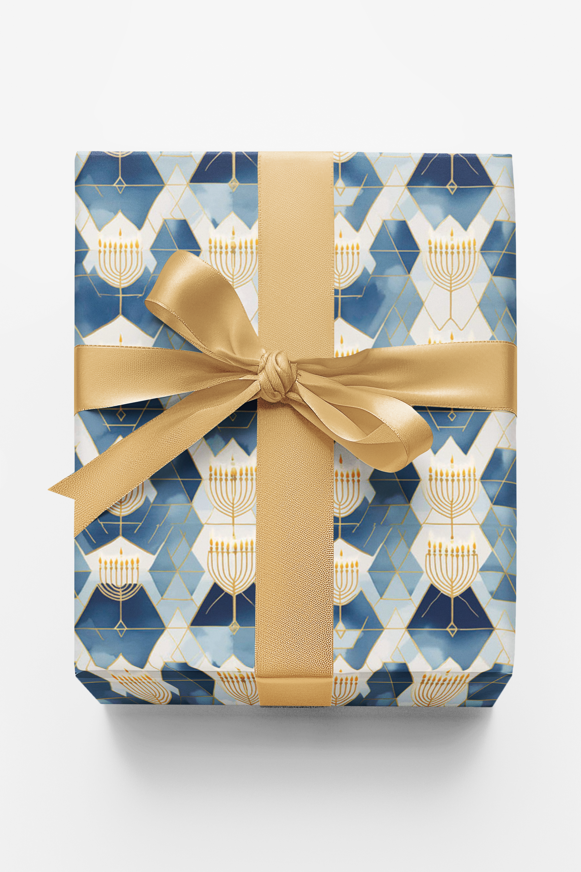 Menorah Dreams and Gilded Beams