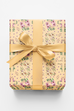 Easter Floral Cross - Orange Cream