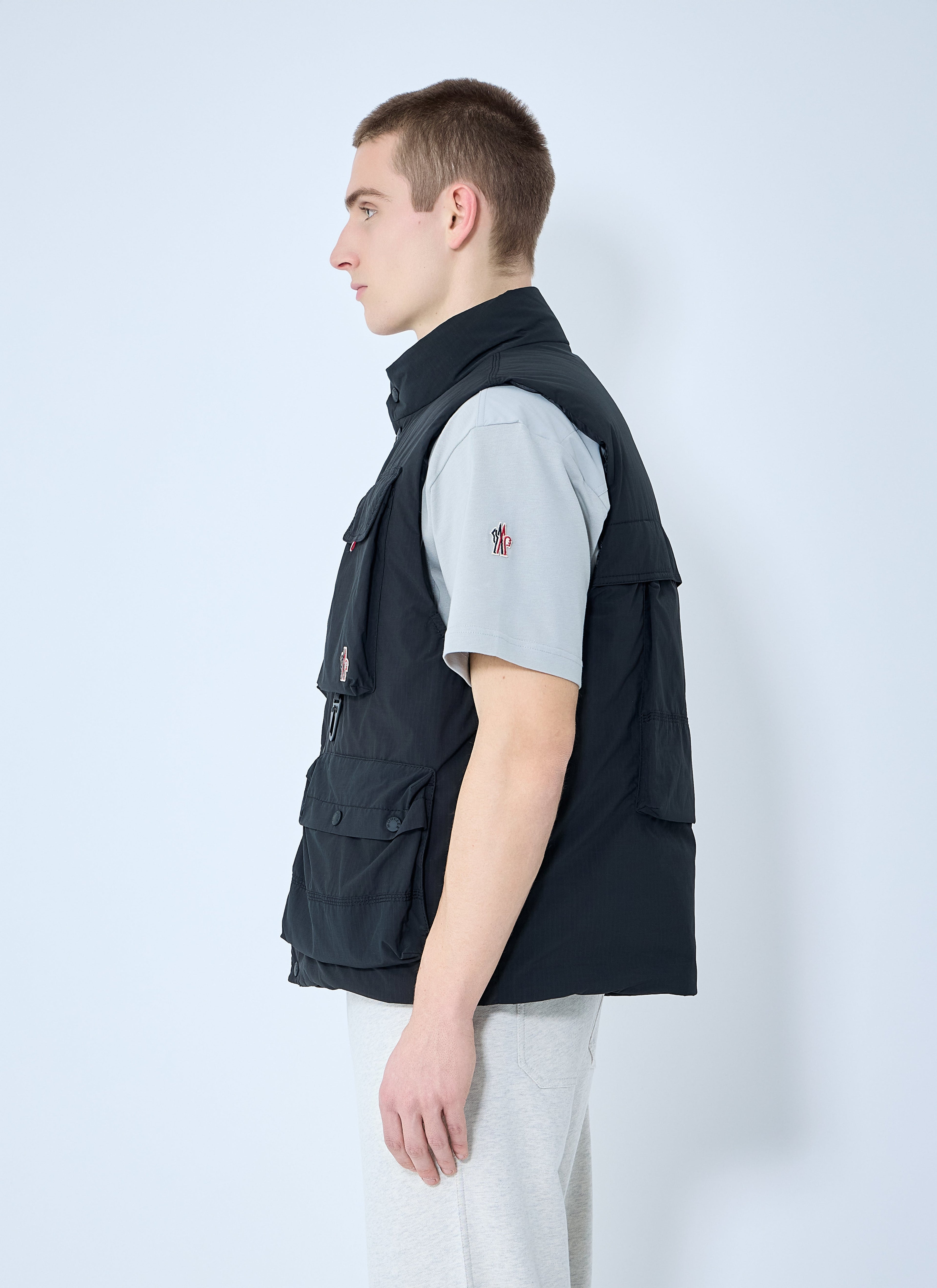 Moncler Grenoble Men Tongass Down Field Vest by Luosophy