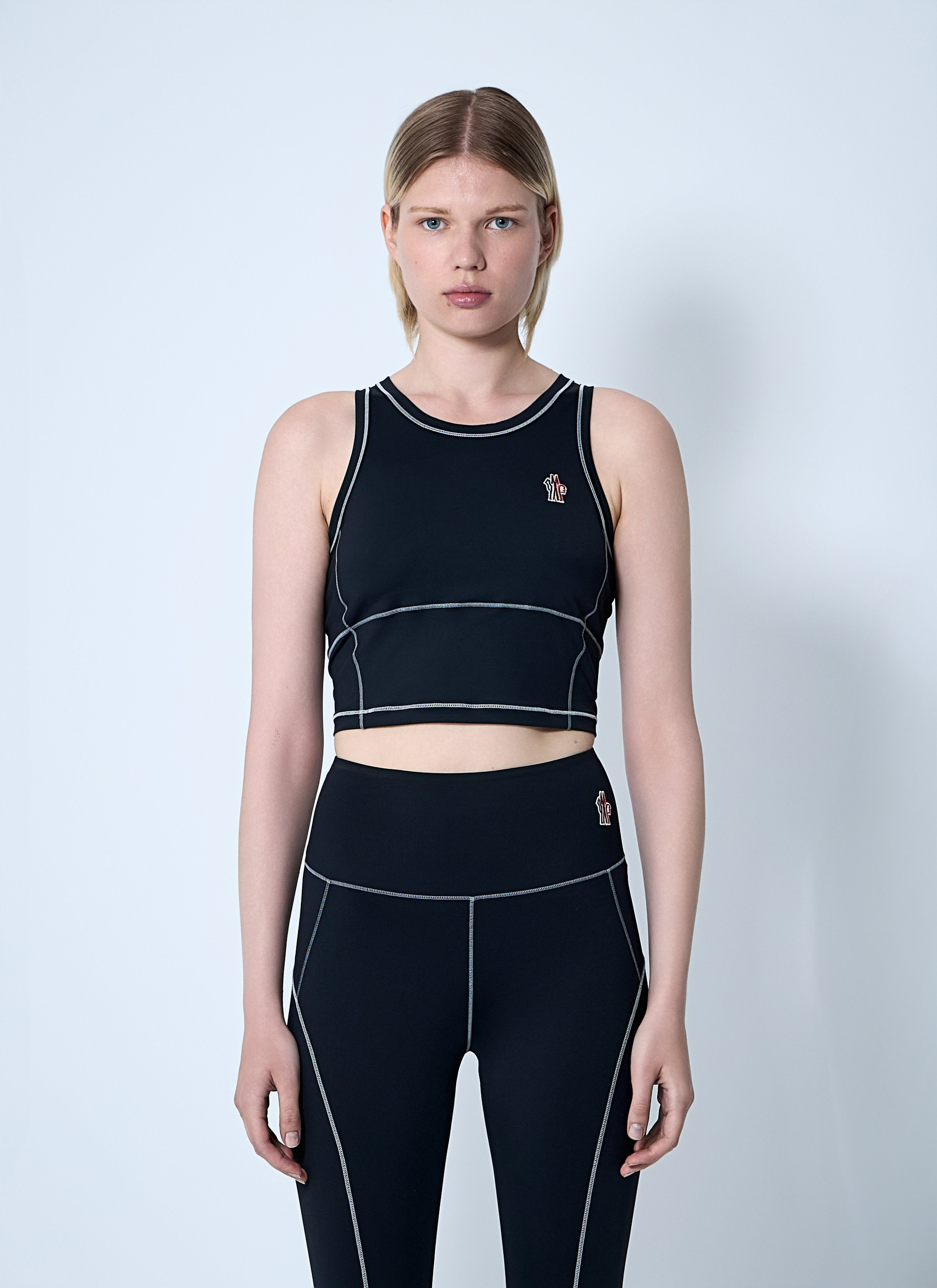 Moncler Grenoble Women Logo Motif T-Shirt by Luosophy