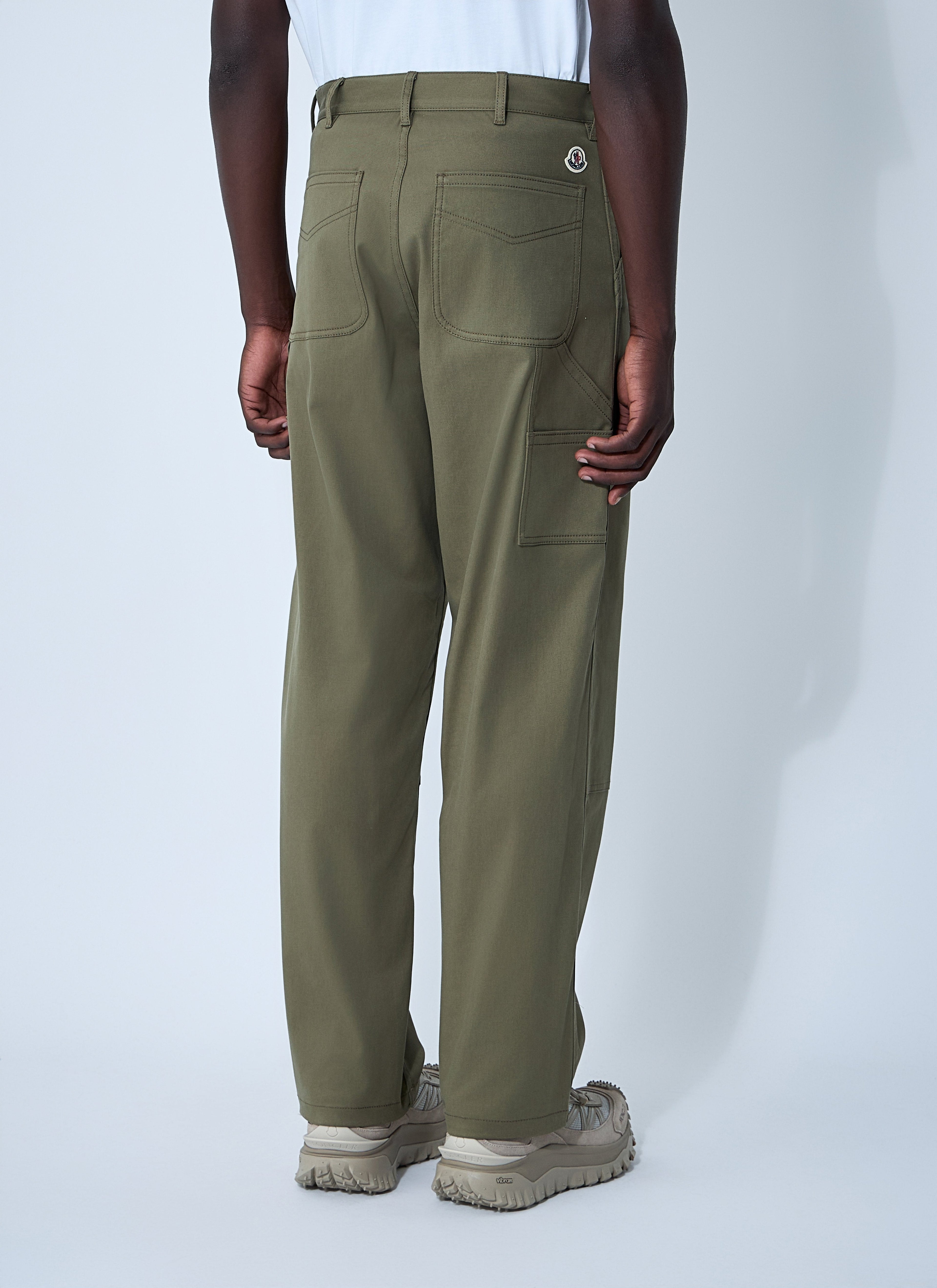 Moncler Men Logo Patch Pants by Luosophy
